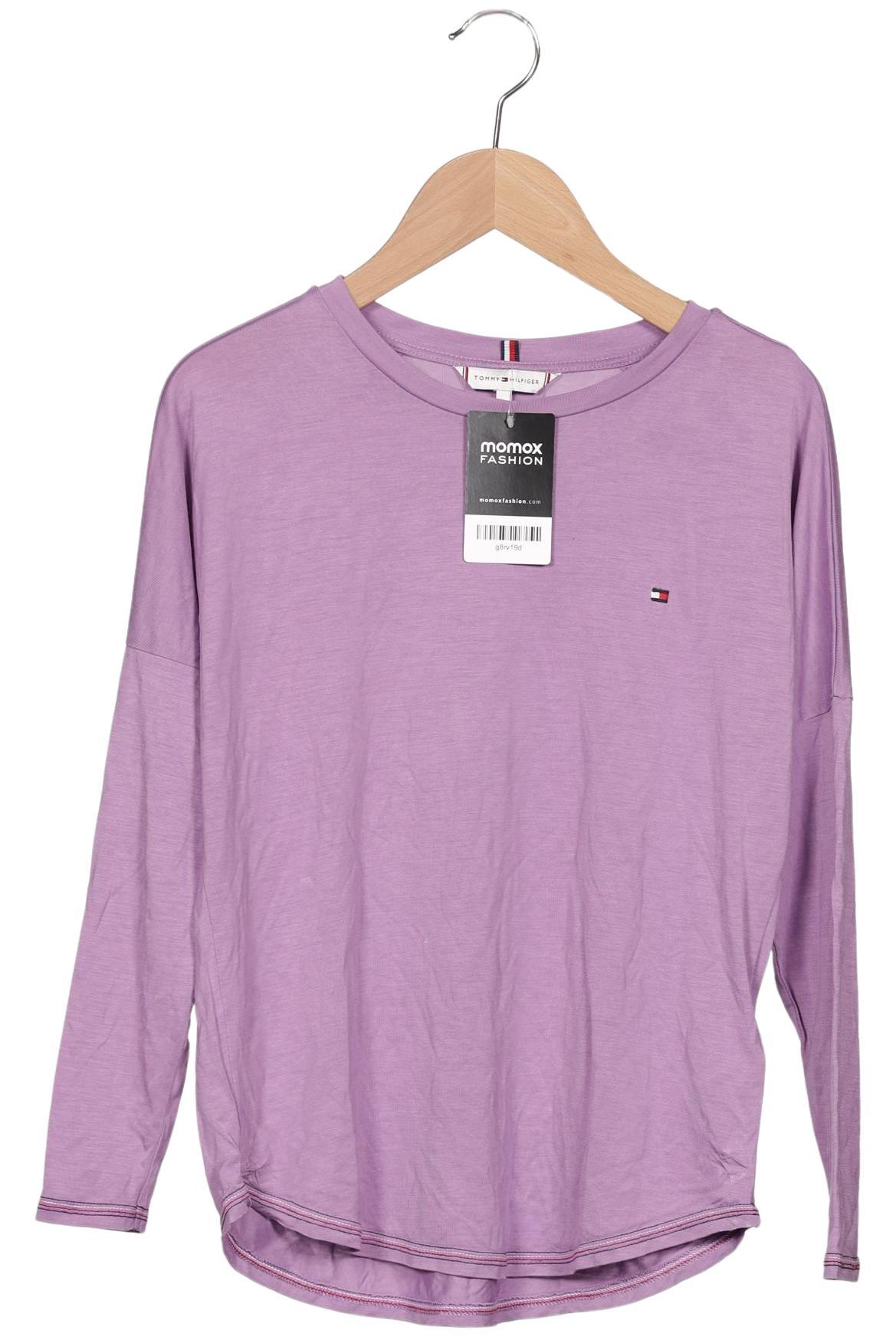 

Tommy Hilfiger Damen Langarmshirt, flieder, Gr. 34