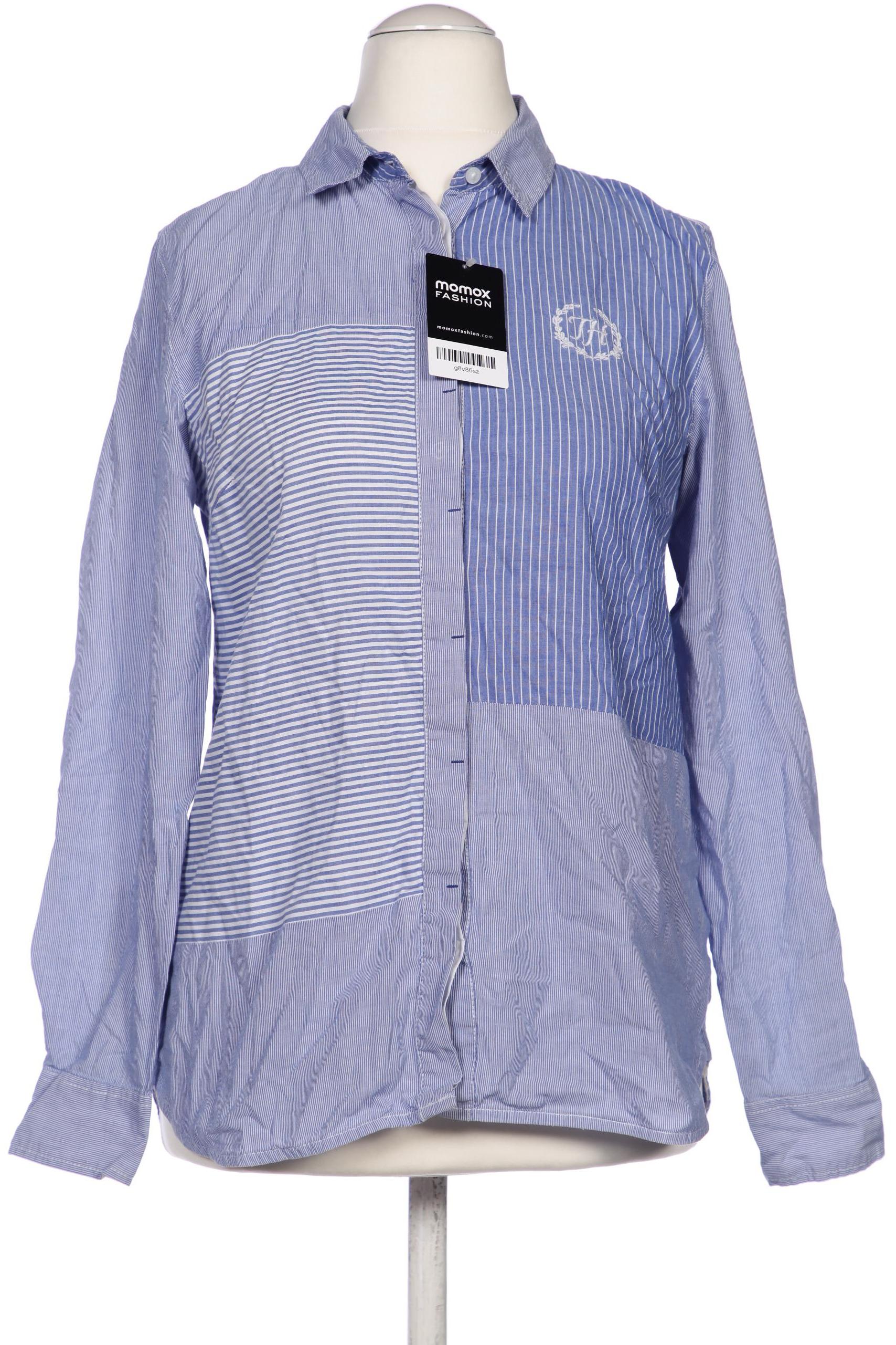 

Tommy Hilfiger Damen Bluse, blau, Gr. 36