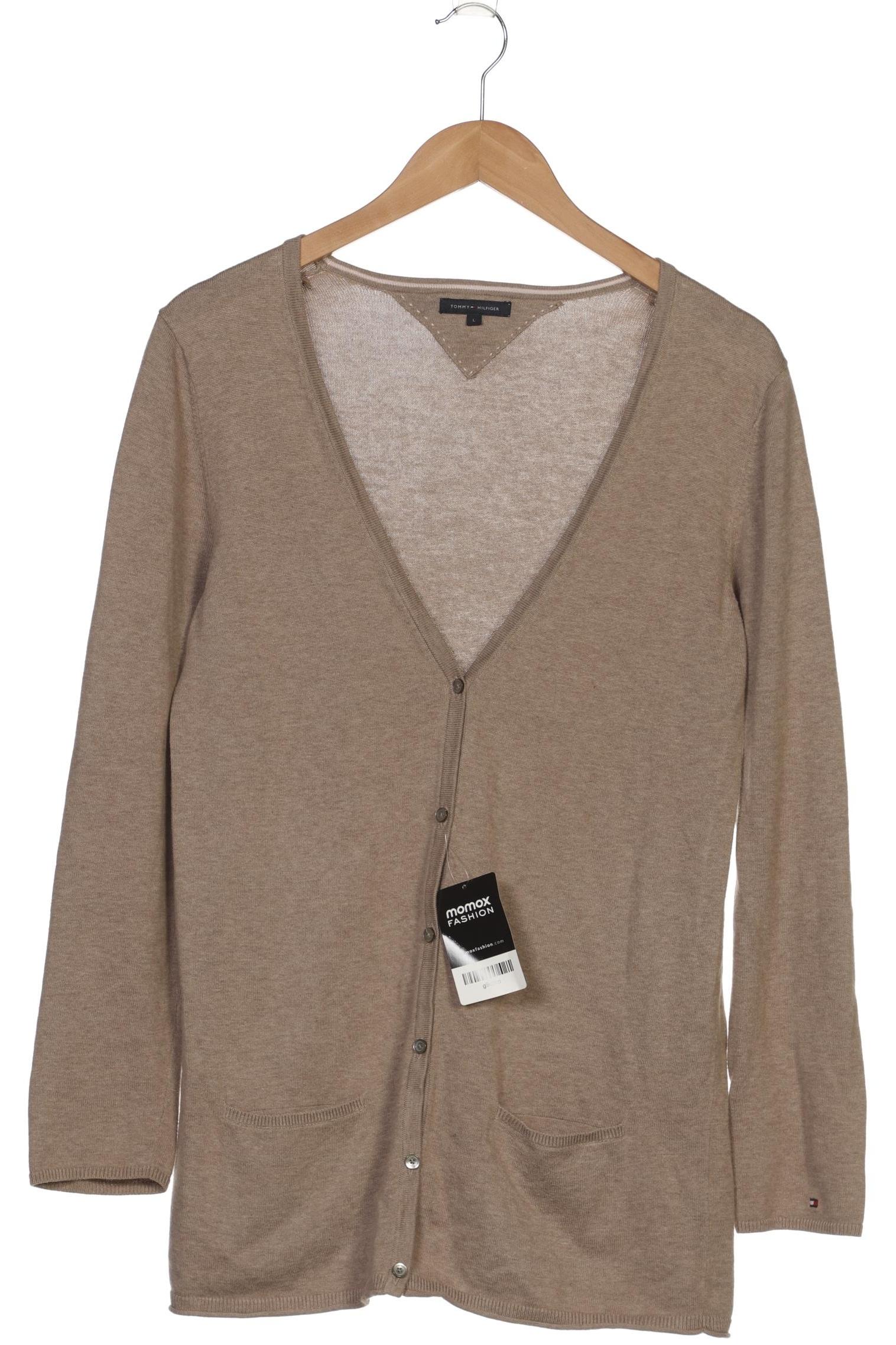 

Tommy Hilfiger Damen Strickjacke, beige, Gr. 42