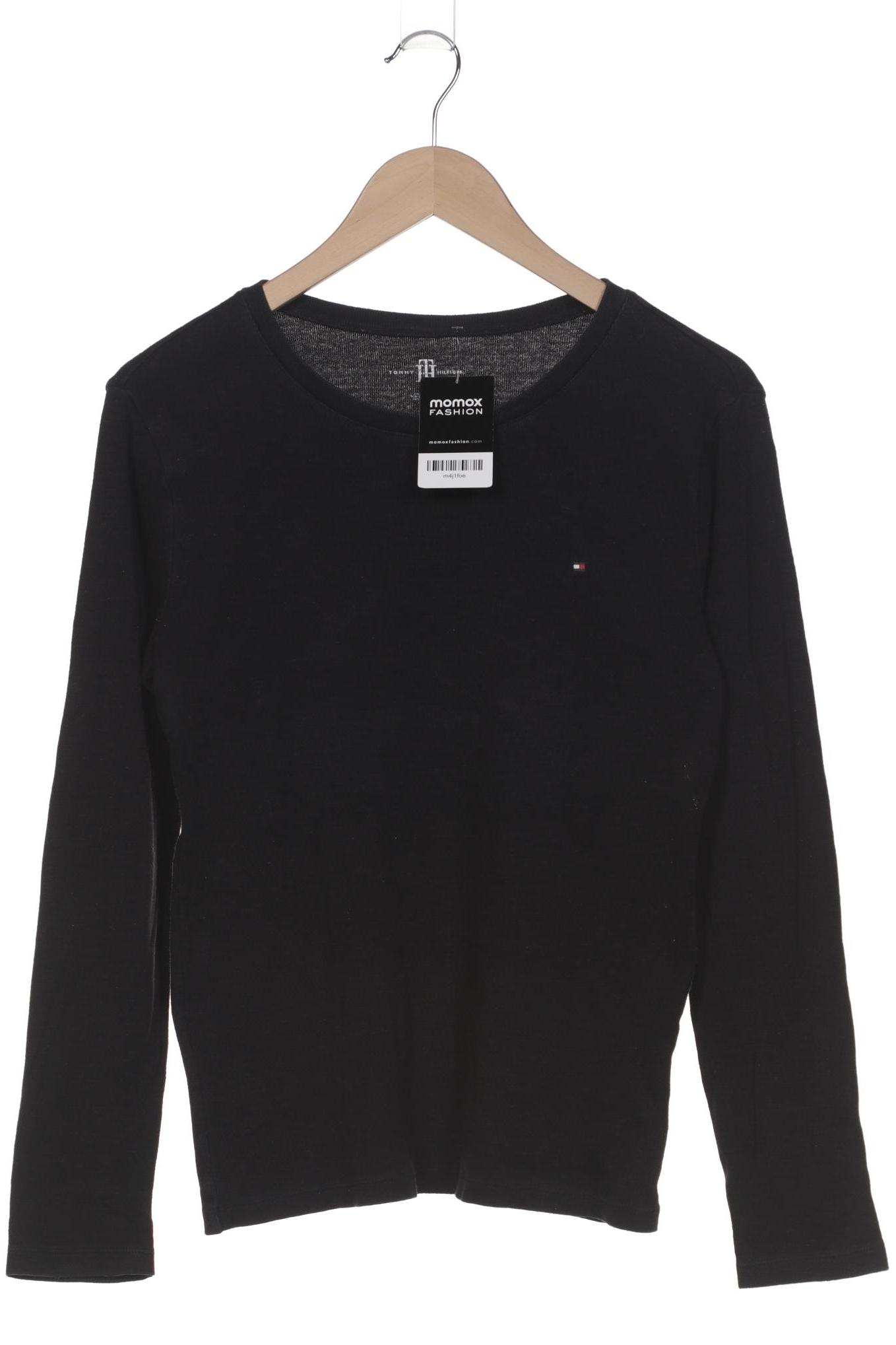 

Tommy Hilfiger Damen Langarmshirt, schwarz, Gr. 38