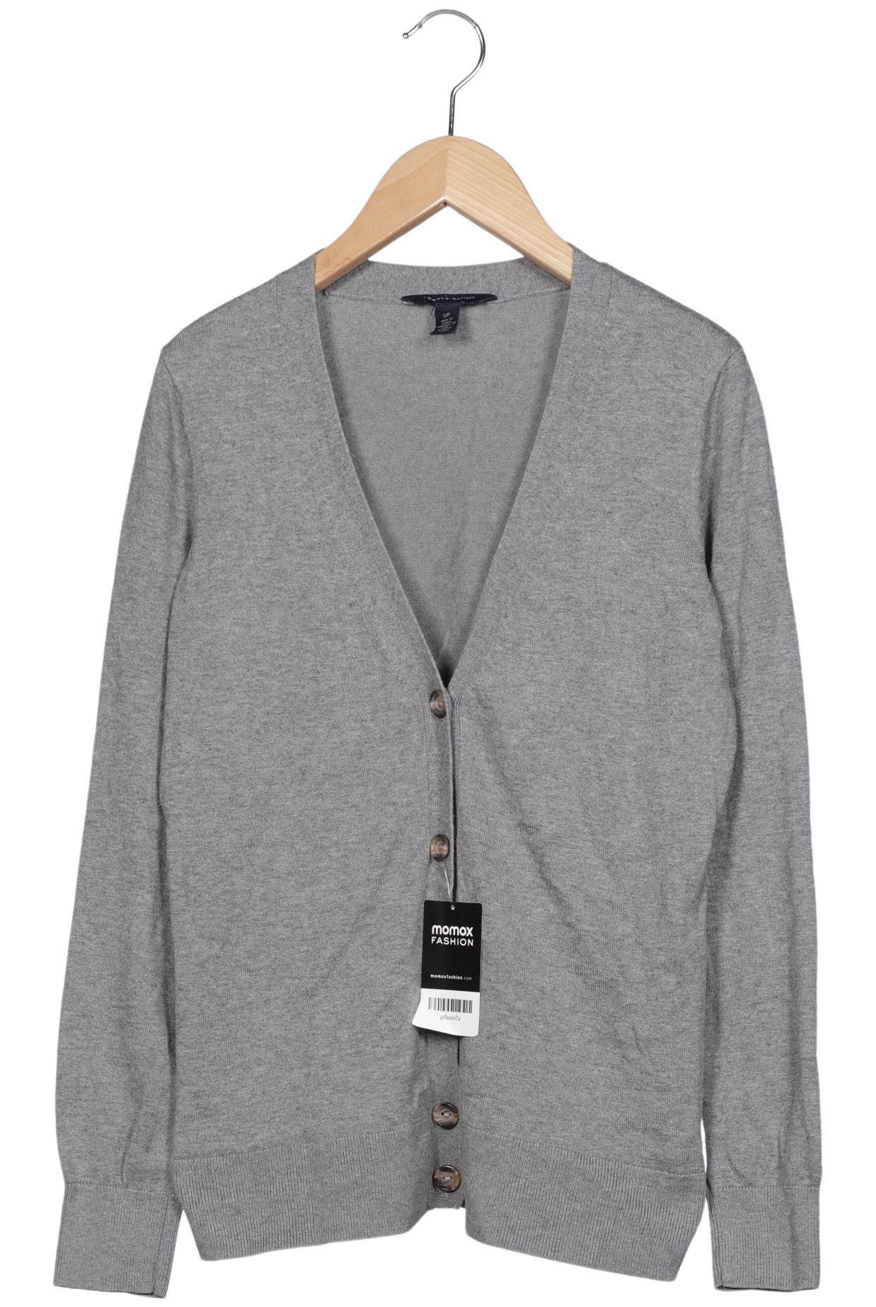

Tommy Hilfiger Damen Strickjacke, grau, Gr. 36