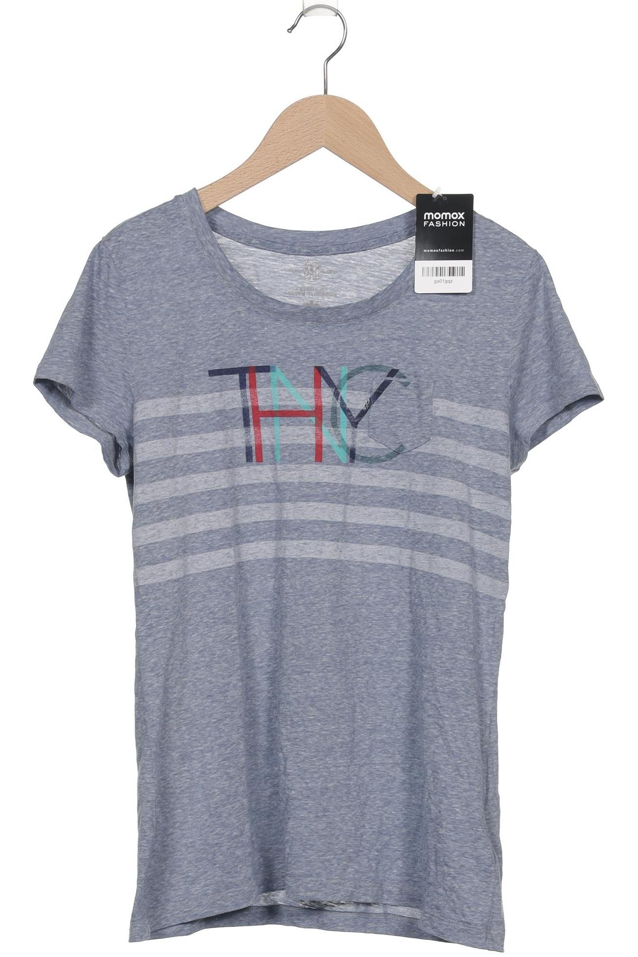 

Tommy Hilfiger Damen T-Shirt, blau, Gr. 36