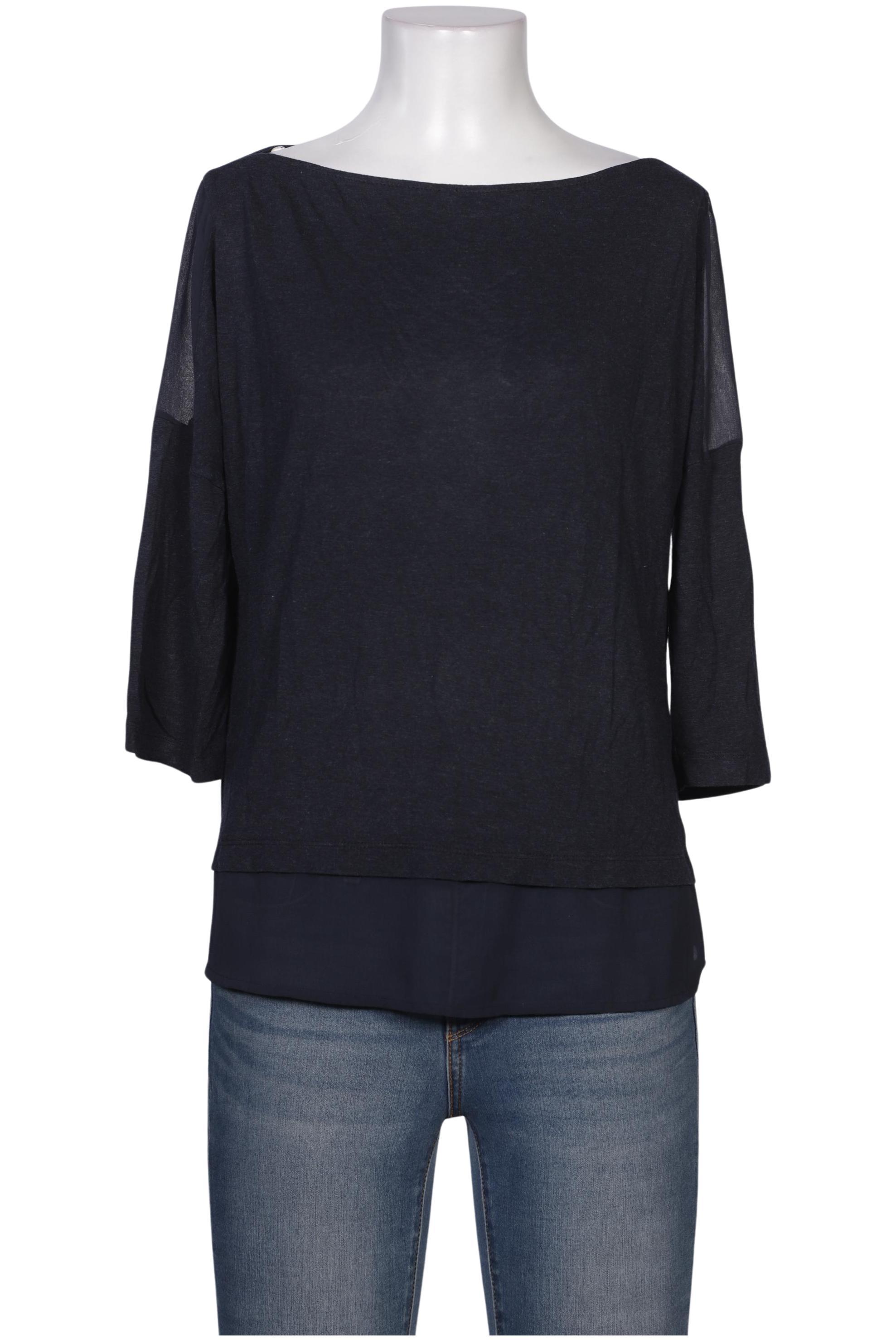 

Tommy Hilfiger Damen Langarmshirt, marineblau, Gr. 36