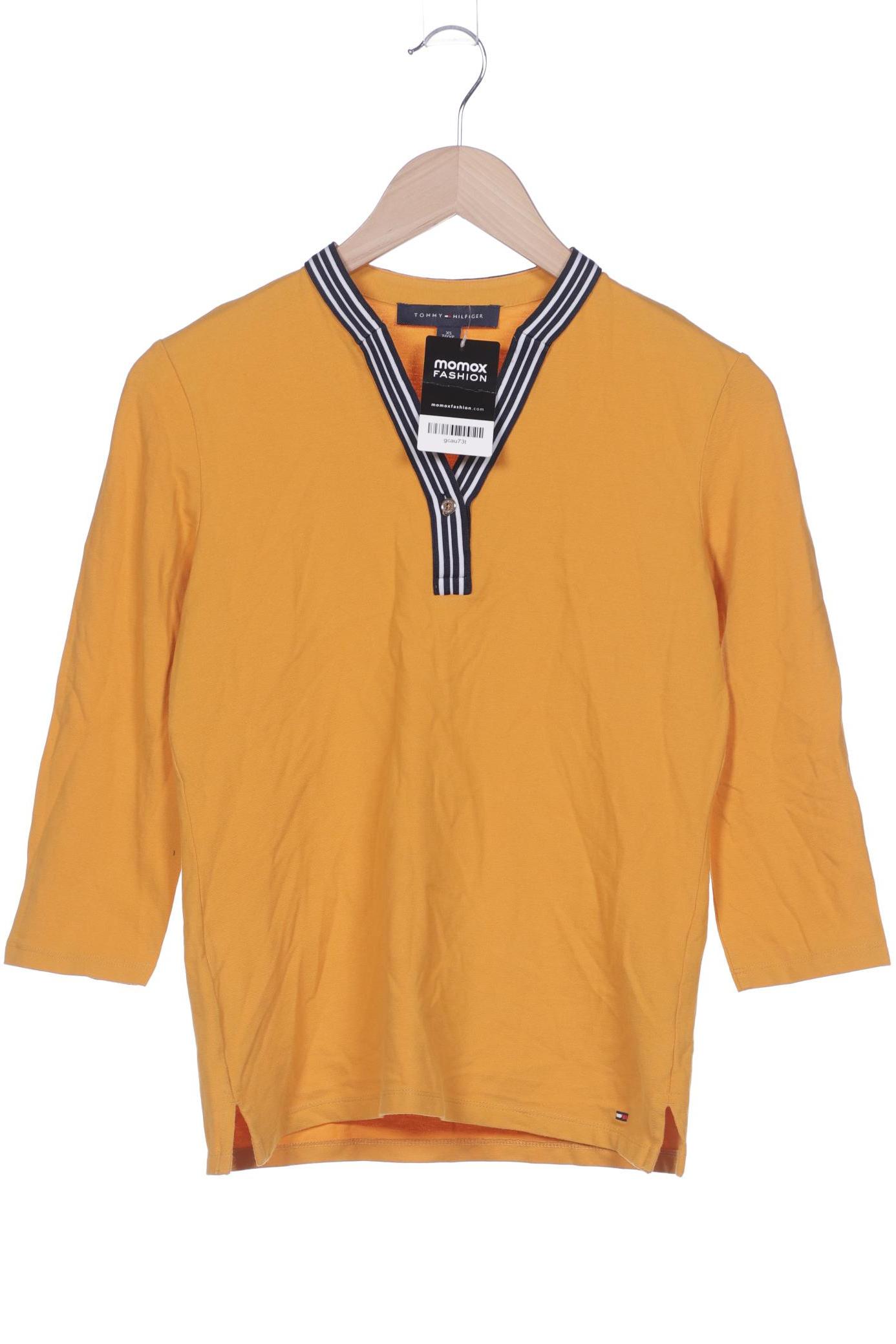 

Tommy Hilfiger Damen Langarmshirt, gelb, Gr. 34