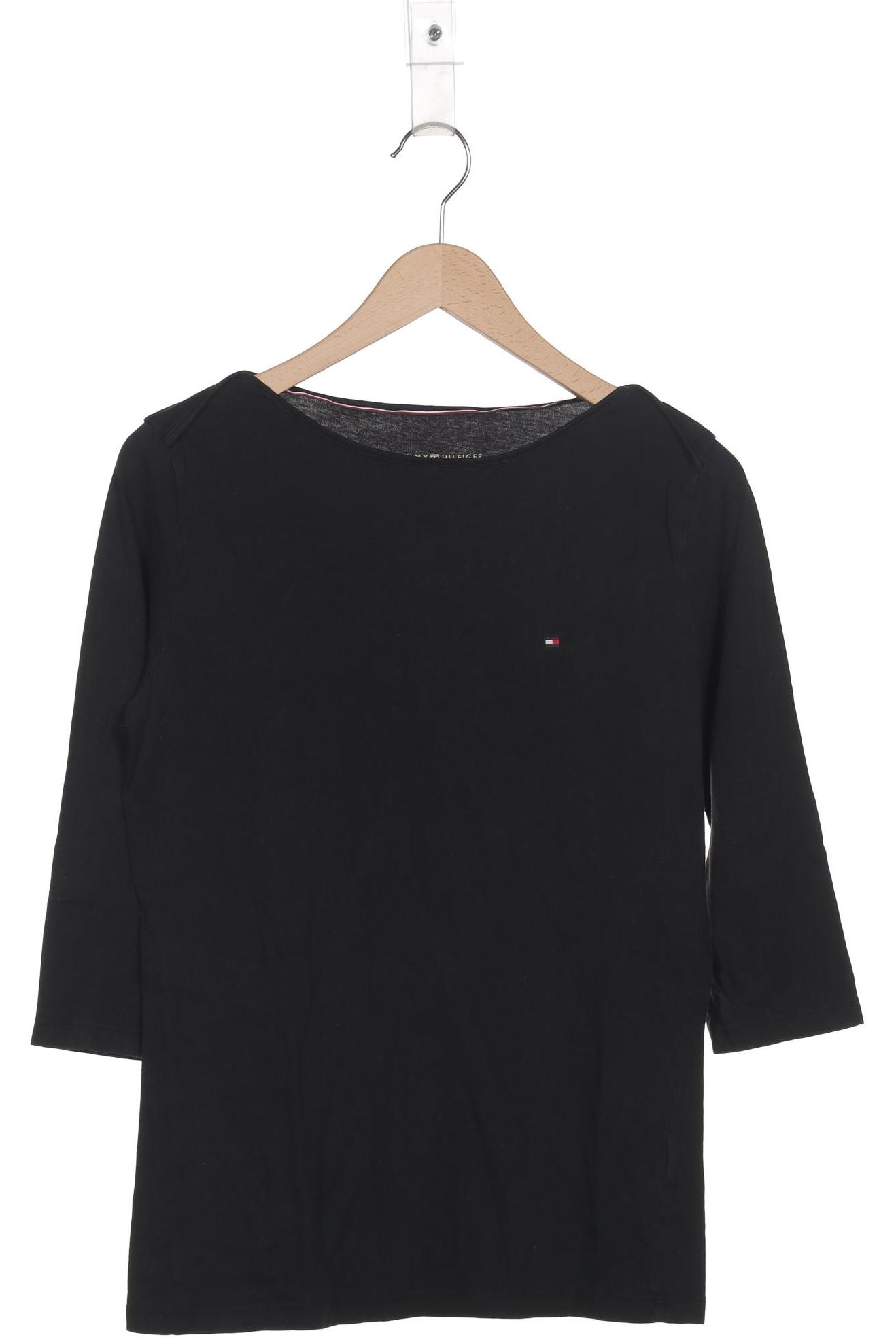 

Tommy Hilfiger Damen Langarmshirt, schwarz, Gr. 42