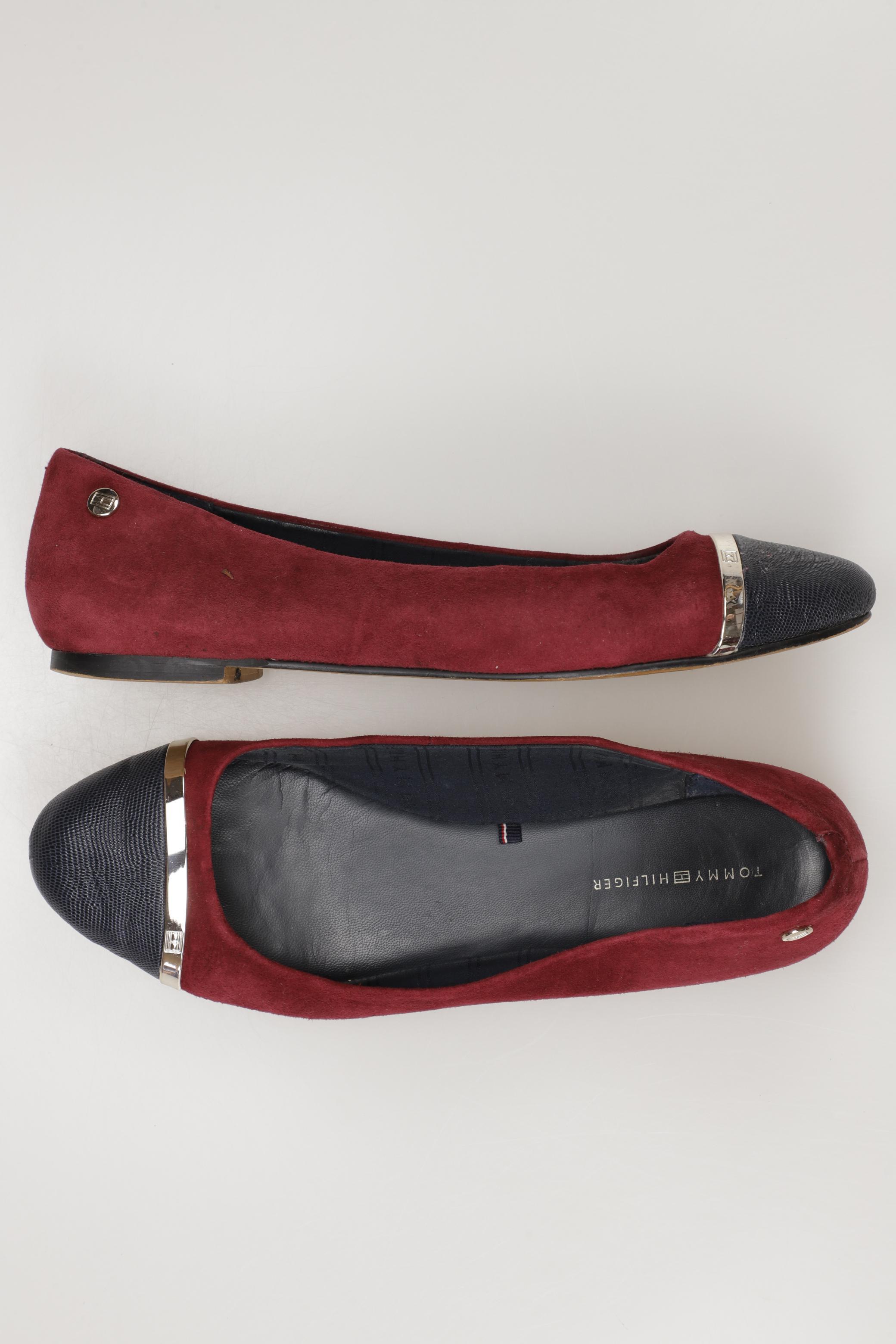 

Tommy Hilfiger Damen Ballerinas, bordeaux, Gr. 40