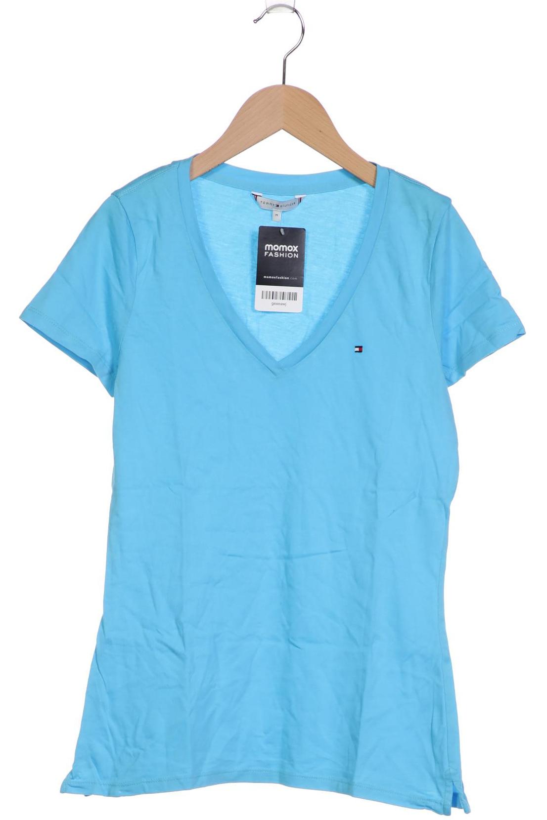 

Tommy Hilfiger Damen T-Shirt, blau, Gr. 38