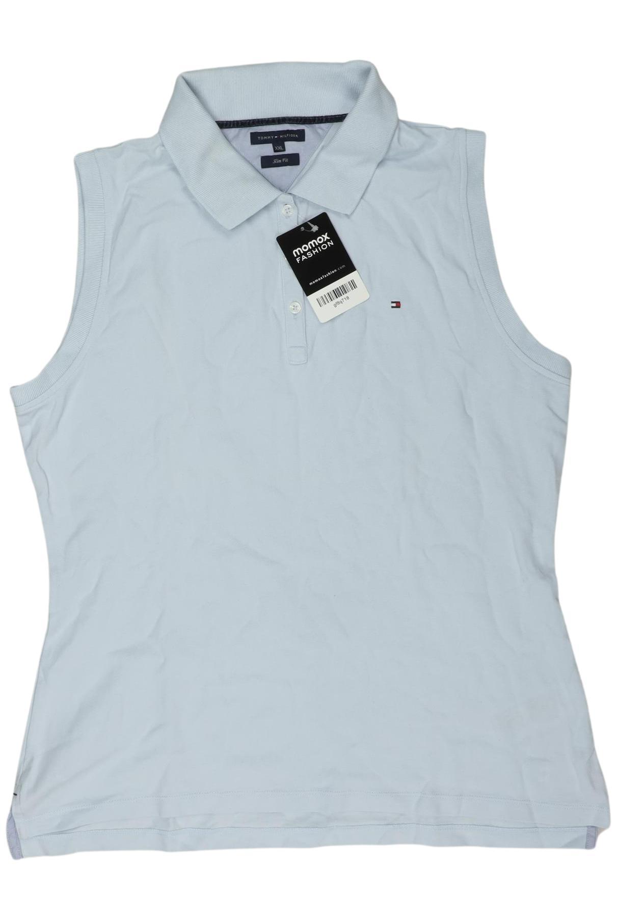 

Tommy Hilfiger Damen Poloshirt, hellblau, Gr. 46