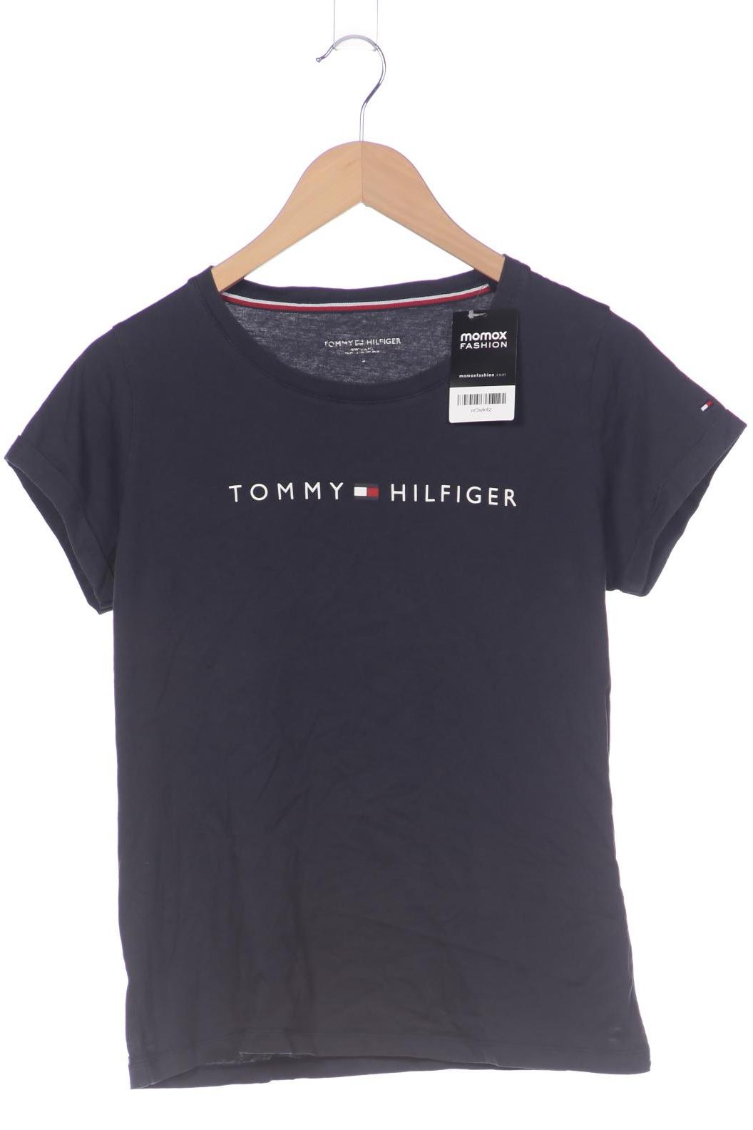 

Tommy Hilfiger Damen T-Shirt, marineblau, Gr. 36