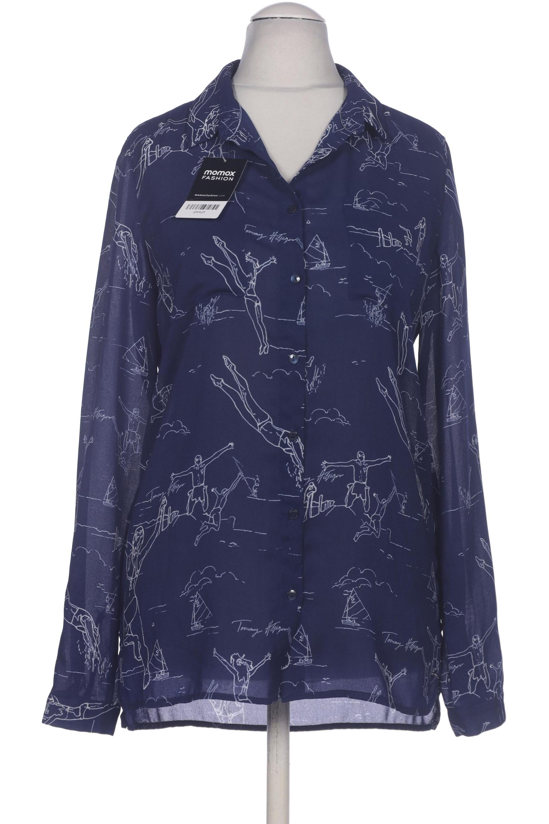 

Tommy Hilfiger Damen Bluse, marineblau, Gr. 4