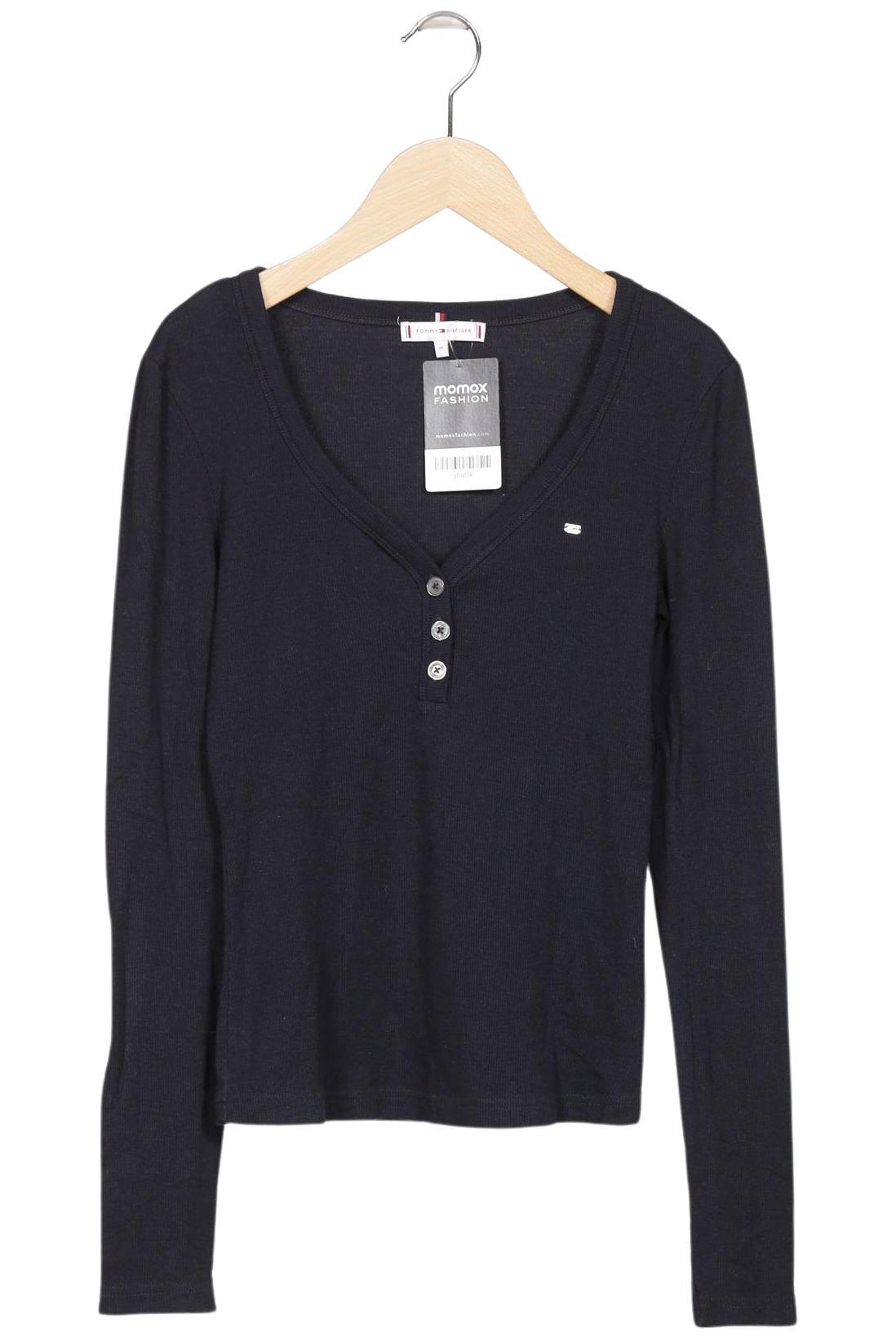 

Tommy Hilfiger Damen Langarmshirt, marineblau, Gr. 38