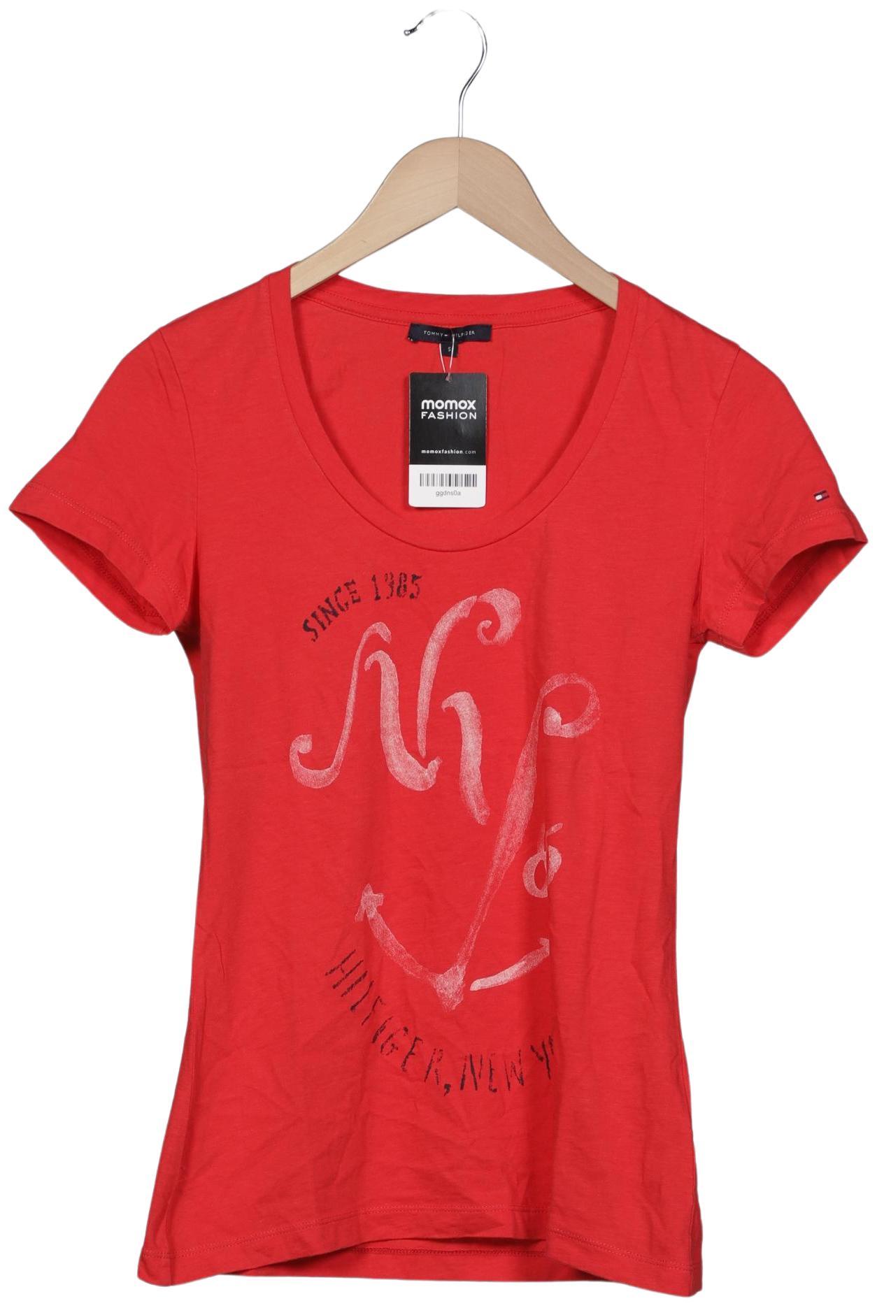 

Tommy Hilfiger Damen T-Shirt, rot, Gr. 36