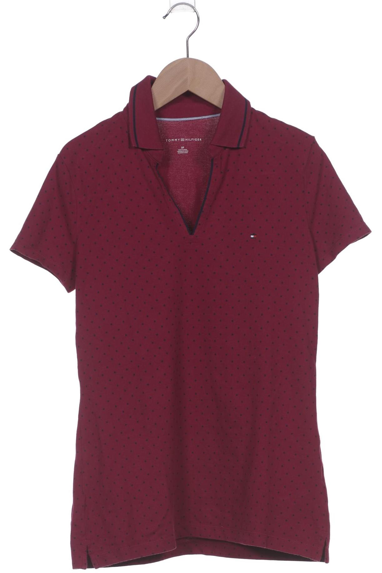 

Tommy Hilfiger Damen Poloshirt, bordeaux, Gr. 36