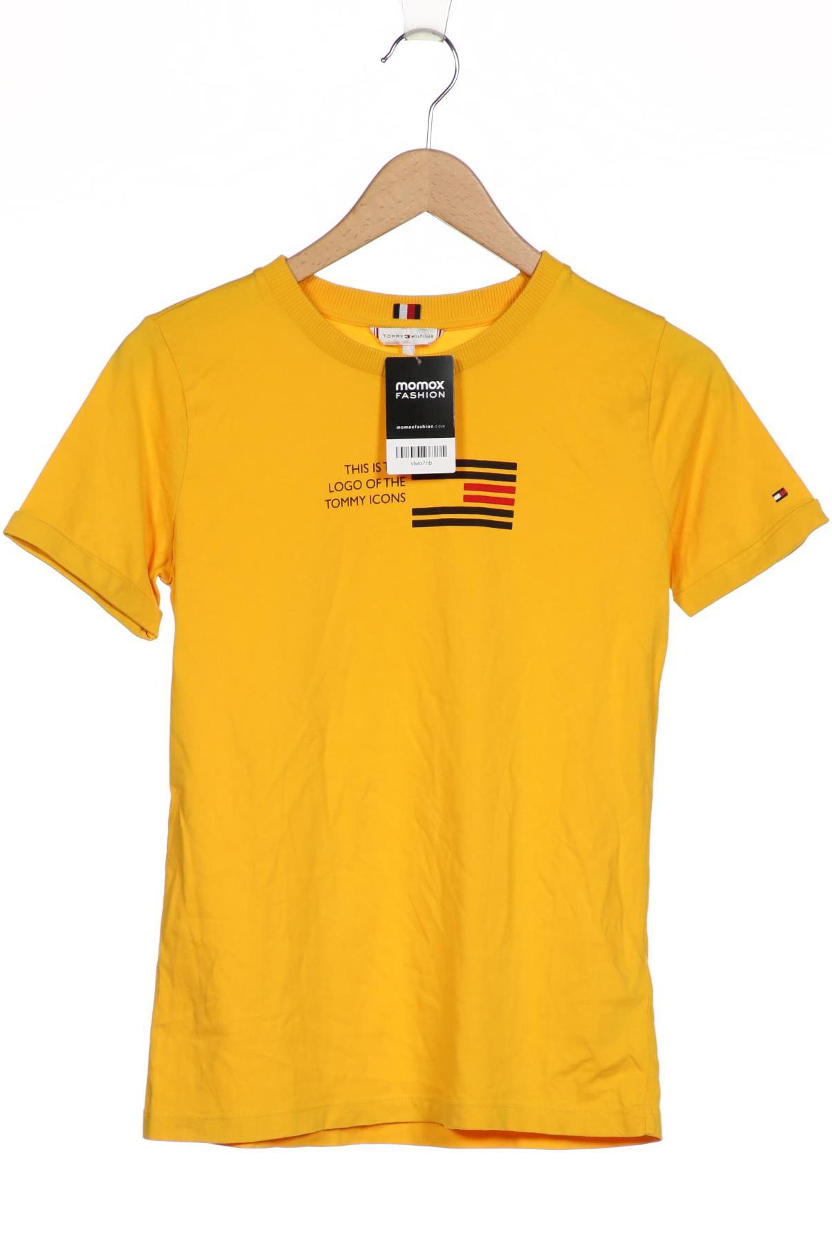 

Tommy Hilfiger Damen T-Shirt, gelb, Gr. 34