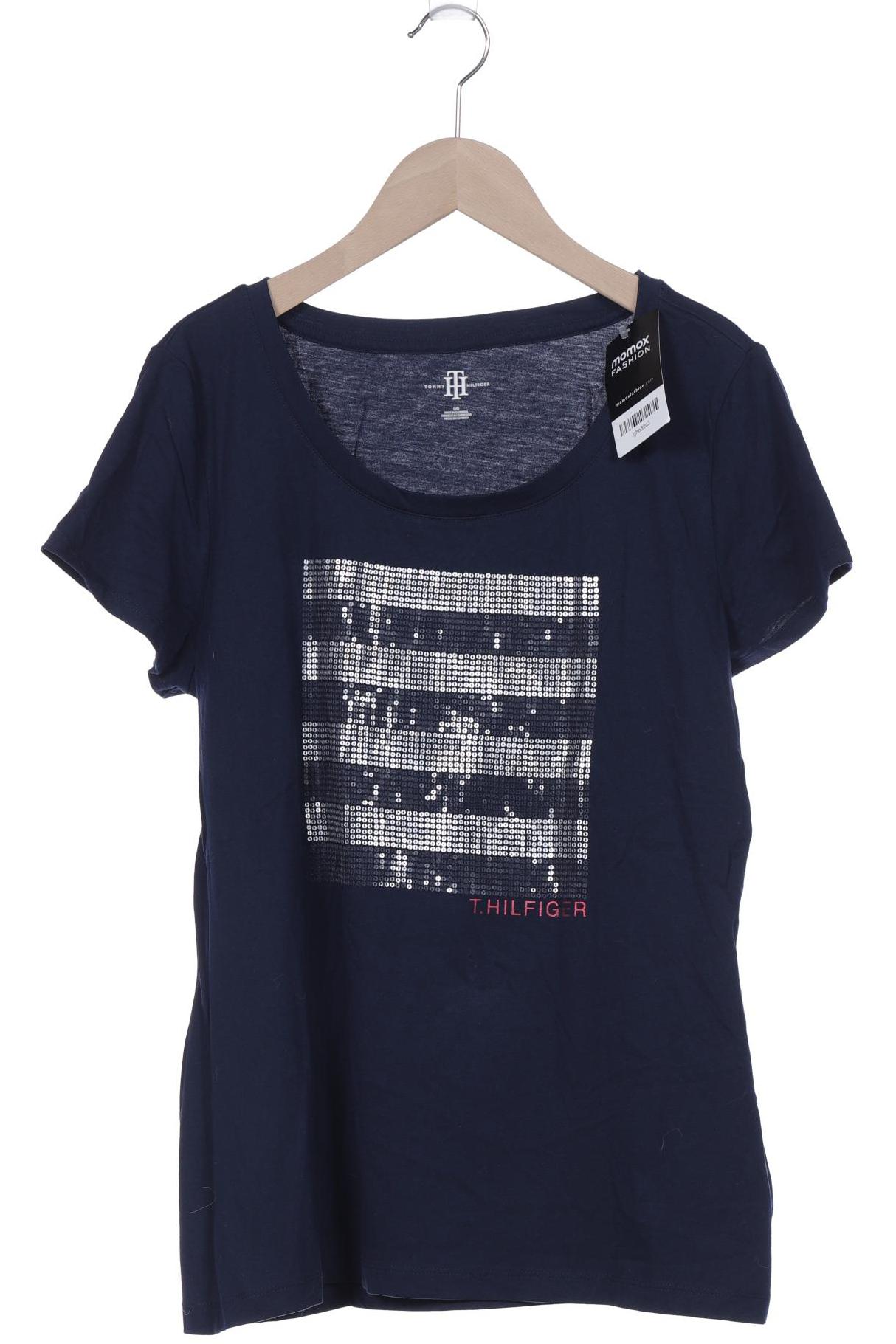 

Tommy Hilfiger Damen T-Shirt, marineblau, Gr. 42