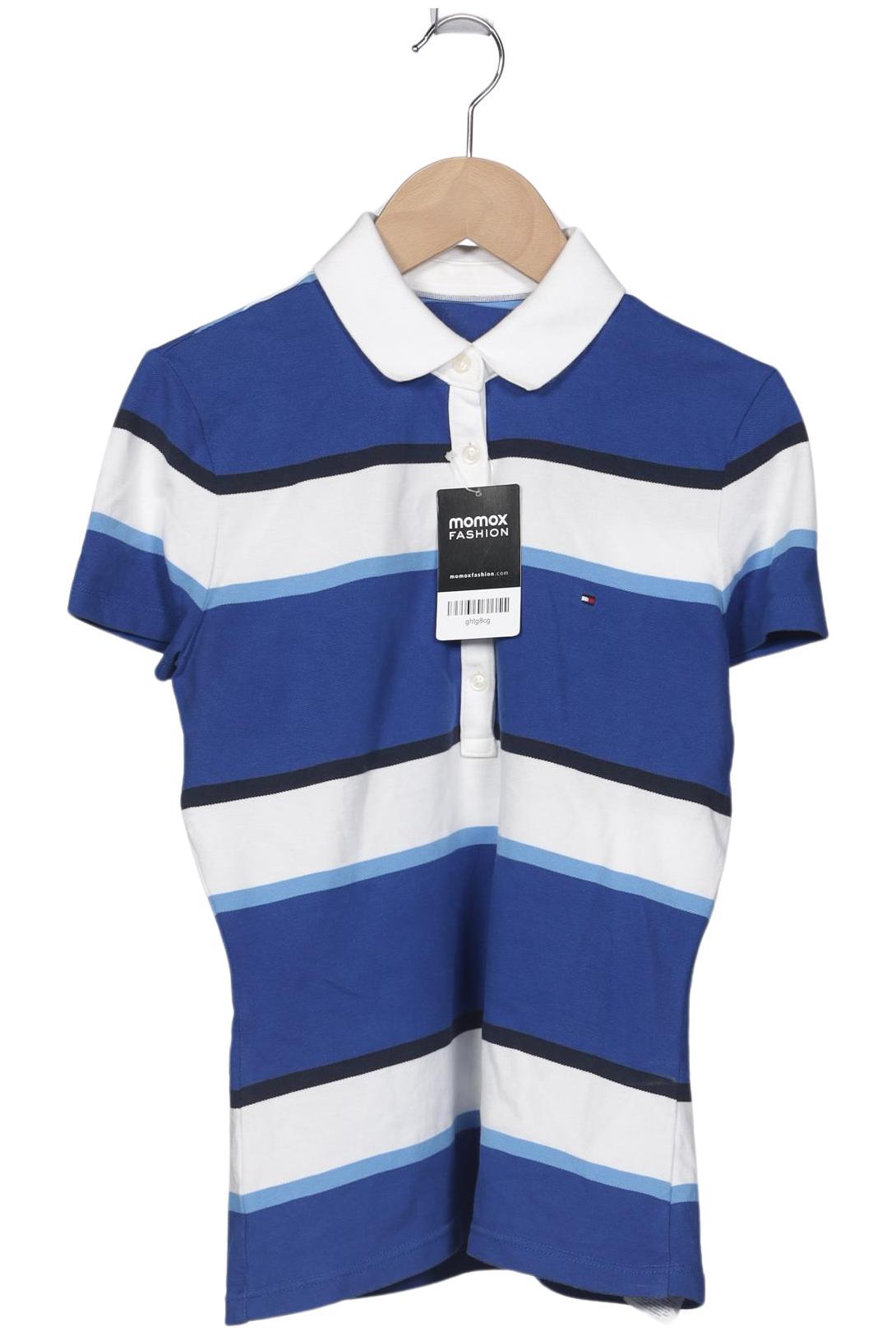 

Tommy Hilfiger Damen Poloshirt, blau, Gr. 34