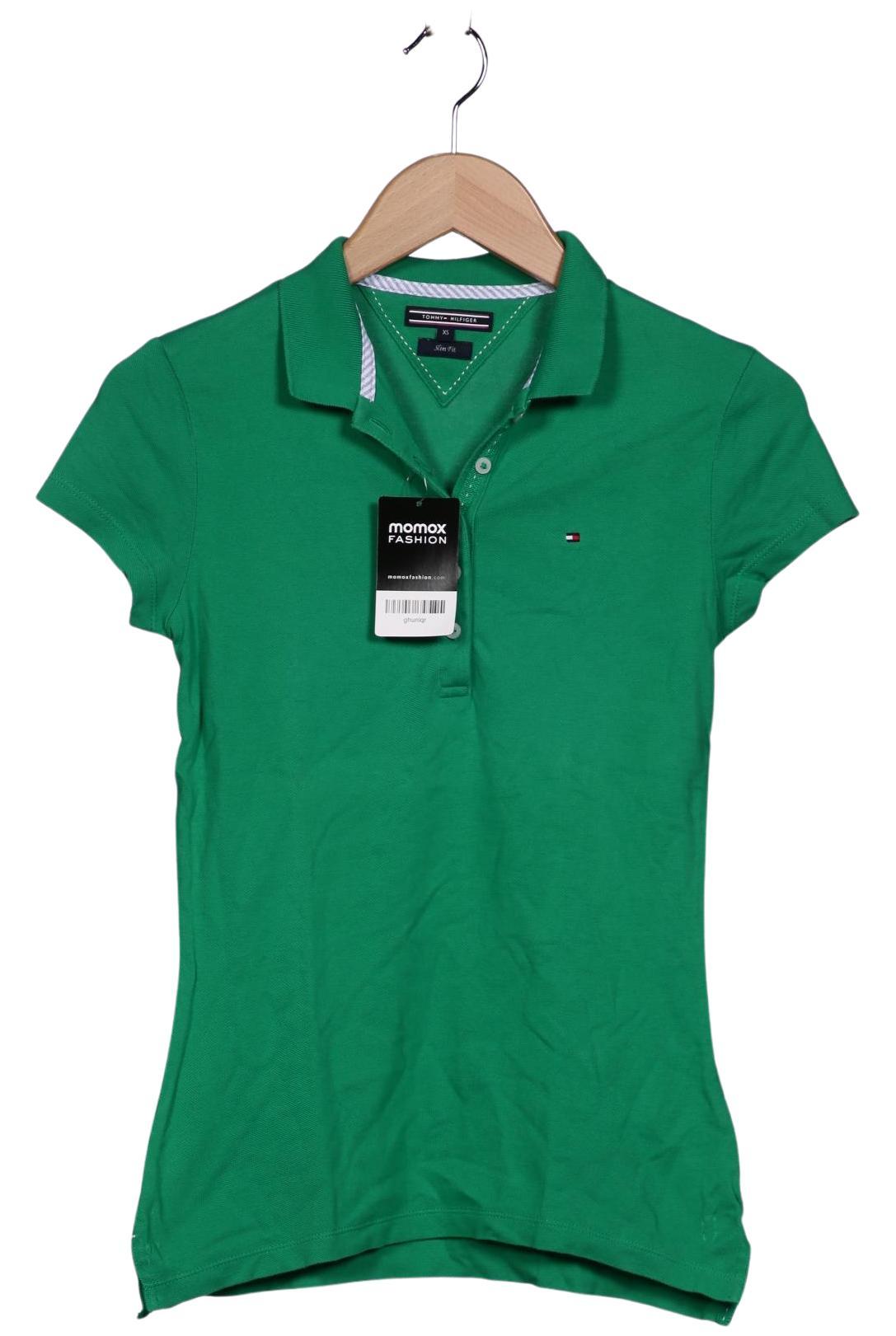 

Tommy Hilfiger Damen Poloshirt, grün, Gr. 34