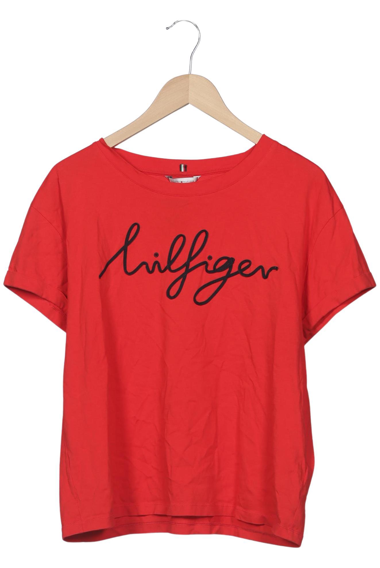 

Tommy Hilfiger Damen T-Shirt, rot, Gr. 44