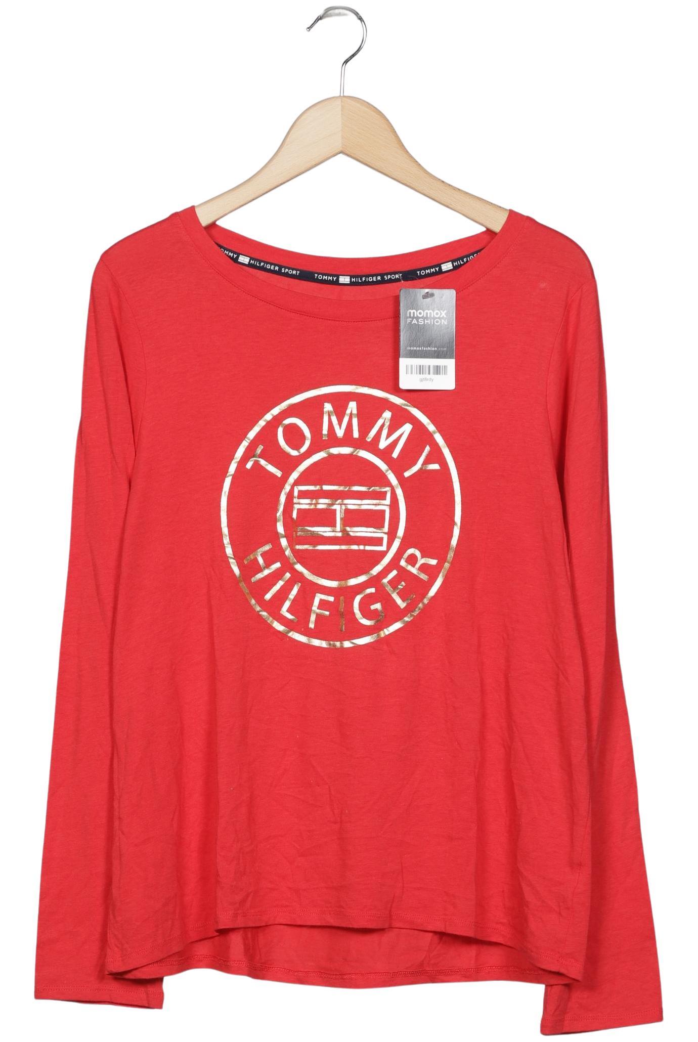 

Tommy Hilfiger Damen Langarmshirt, rot, Gr. 42