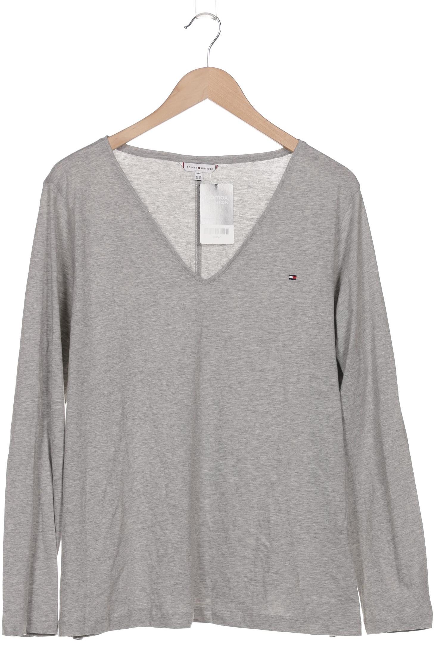 

Tommy Hilfiger Damen Langarmshirt, grau, Gr. 52