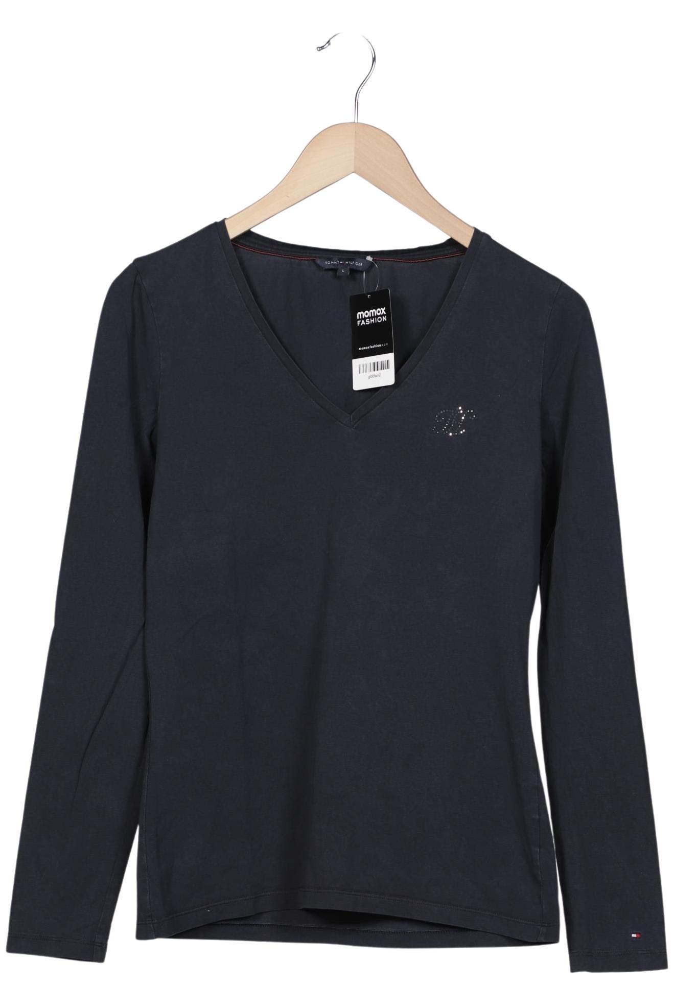 

Tommy Hilfiger Damen Langarmshirt, marineblau, Gr. 42