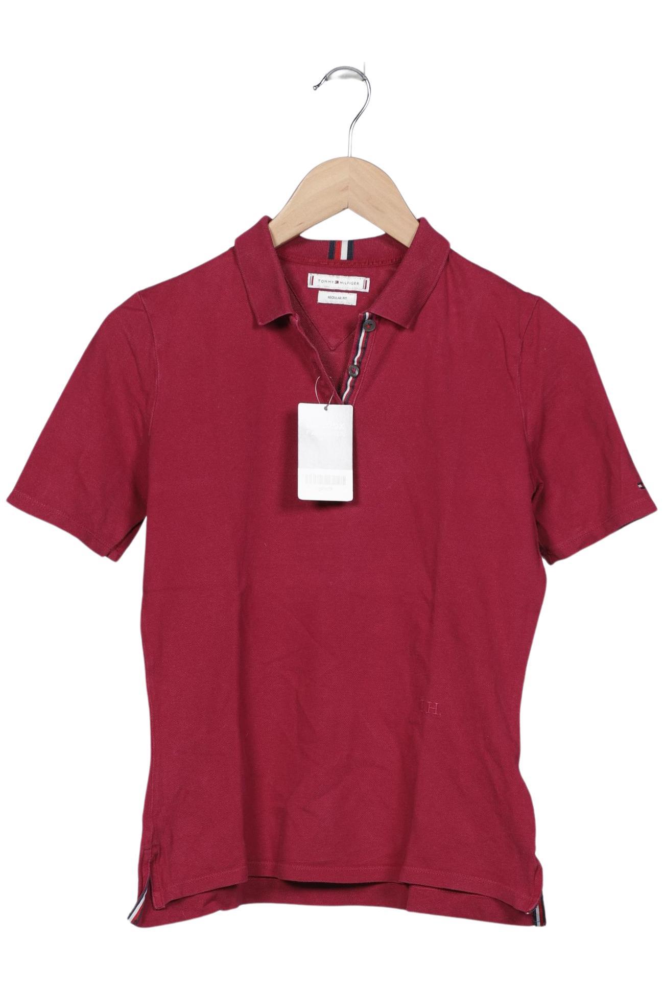 

Tommy Hilfiger Damen Poloshirt, bordeaux, Gr. 34