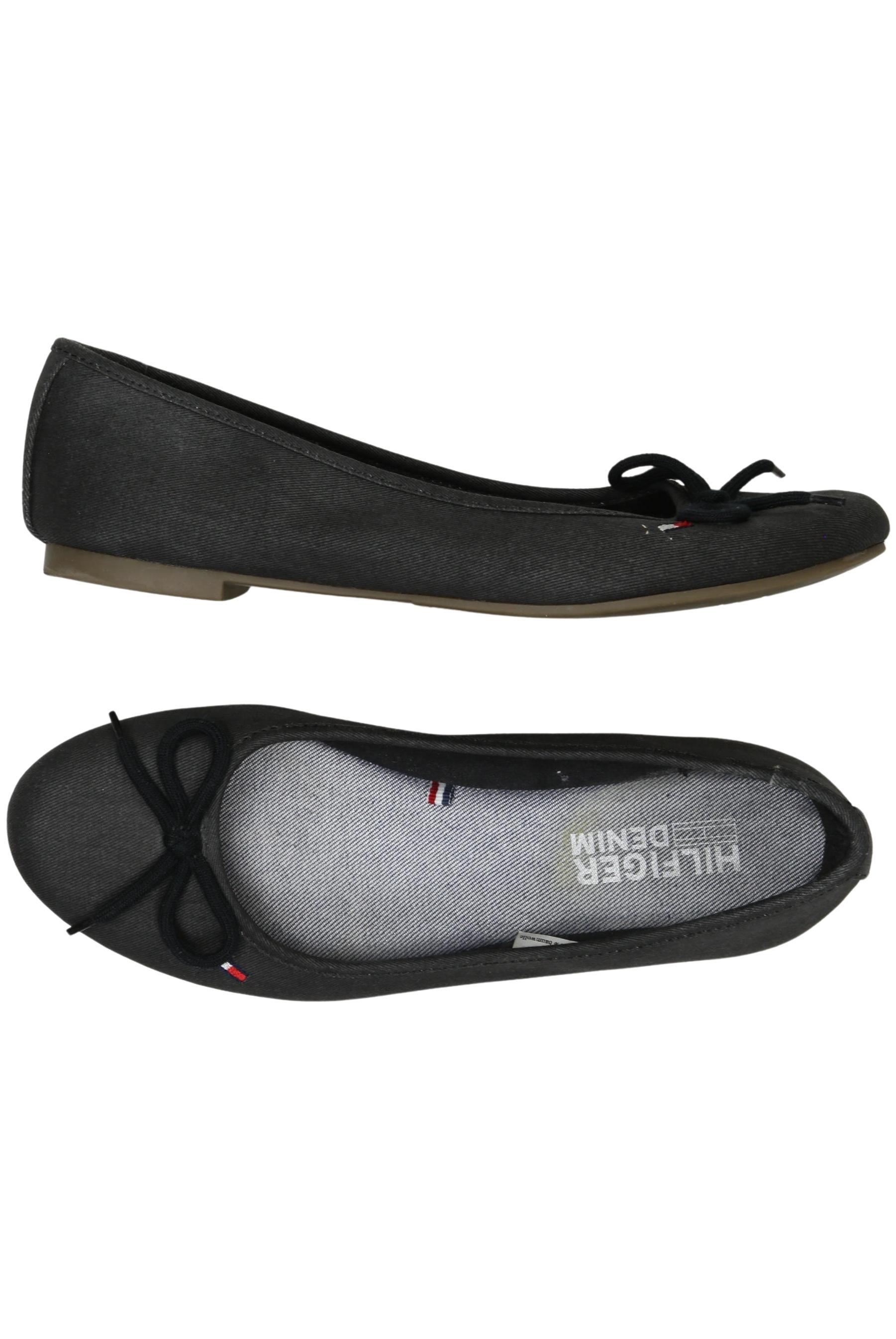 

Tommy Hilfiger Damen Ballerinas, schwarz, Gr. 38