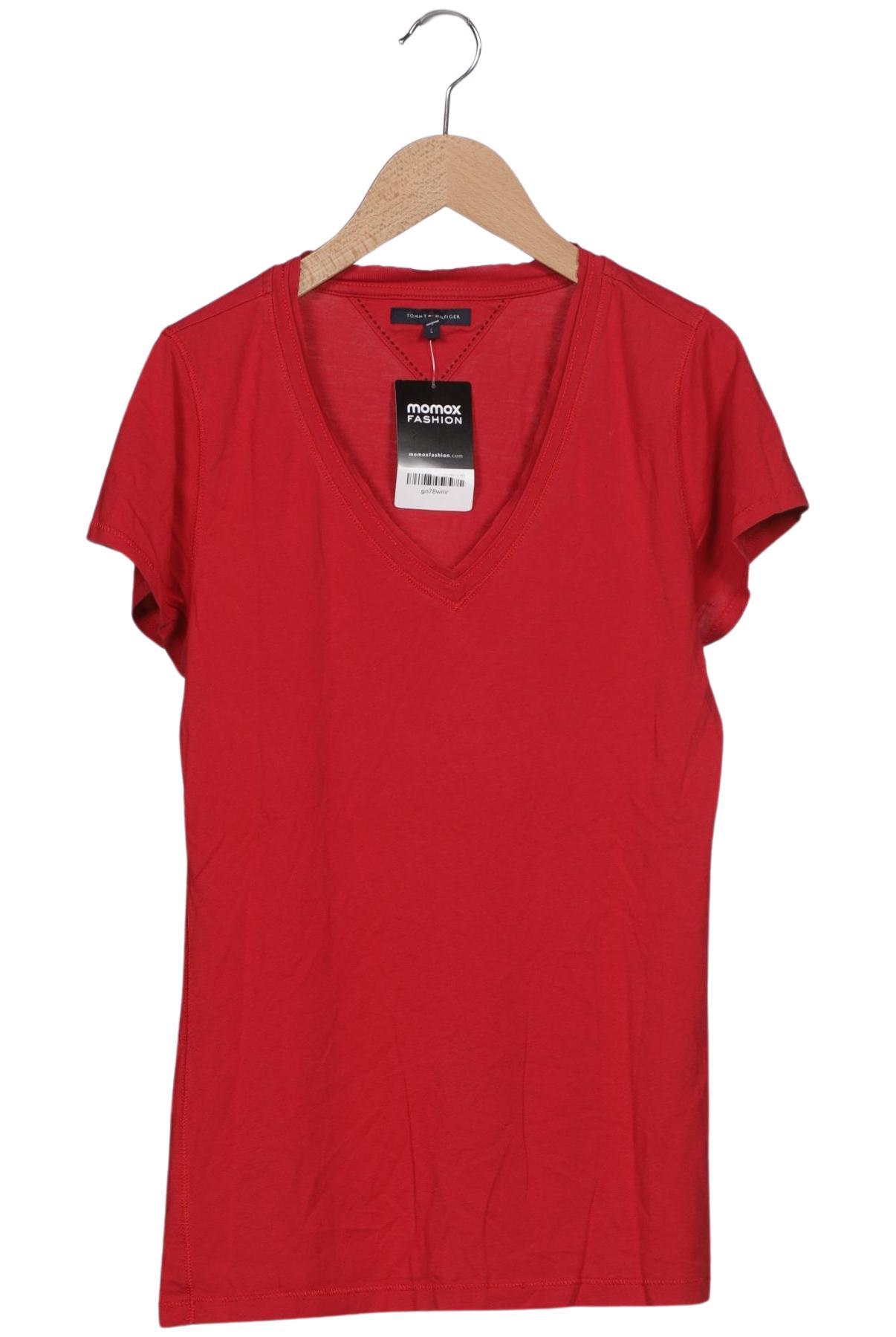 

Tommy Hilfiger Damen T-Shirt, rot, Gr. 42