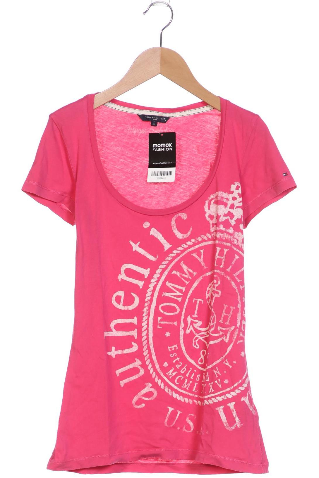

Tommy Hilfiger Damen T-Shirt, pink, Gr. 34