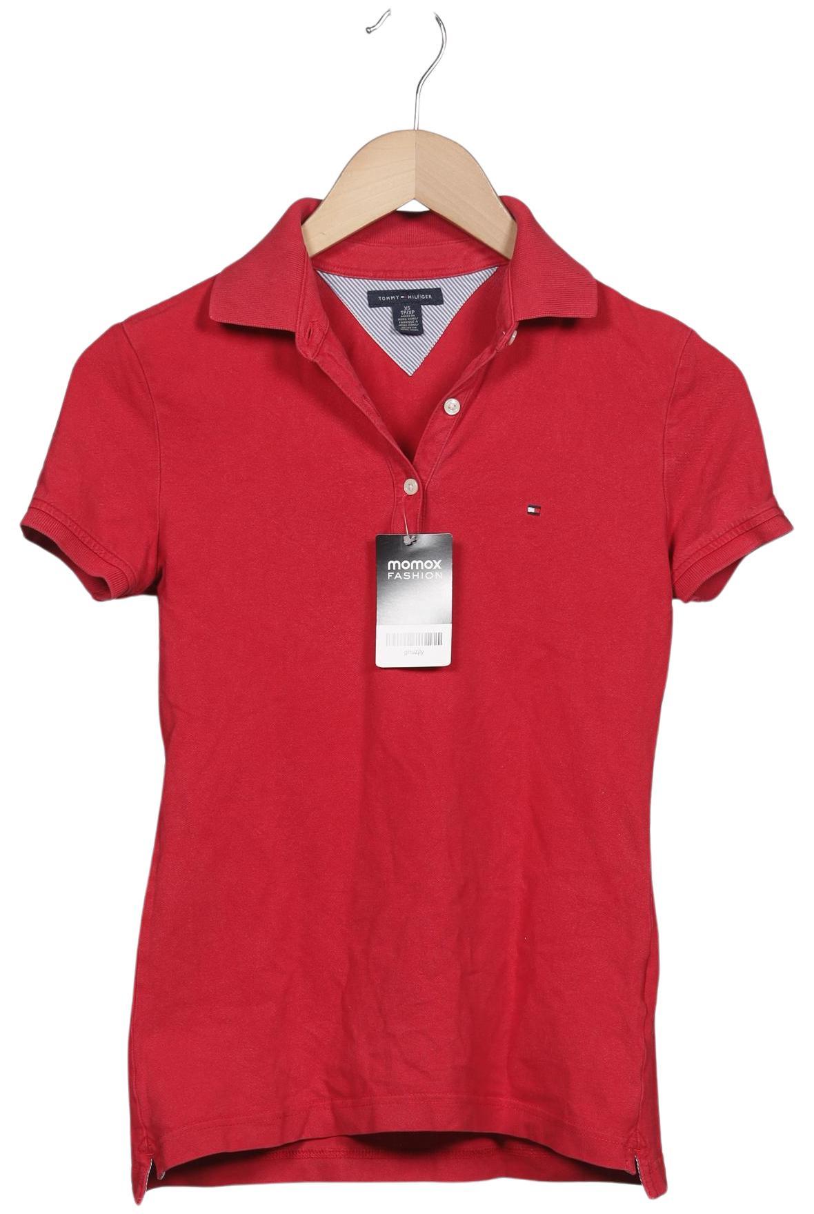 

Tommy Hilfiger Damen Poloshirt, rot, Gr. 34