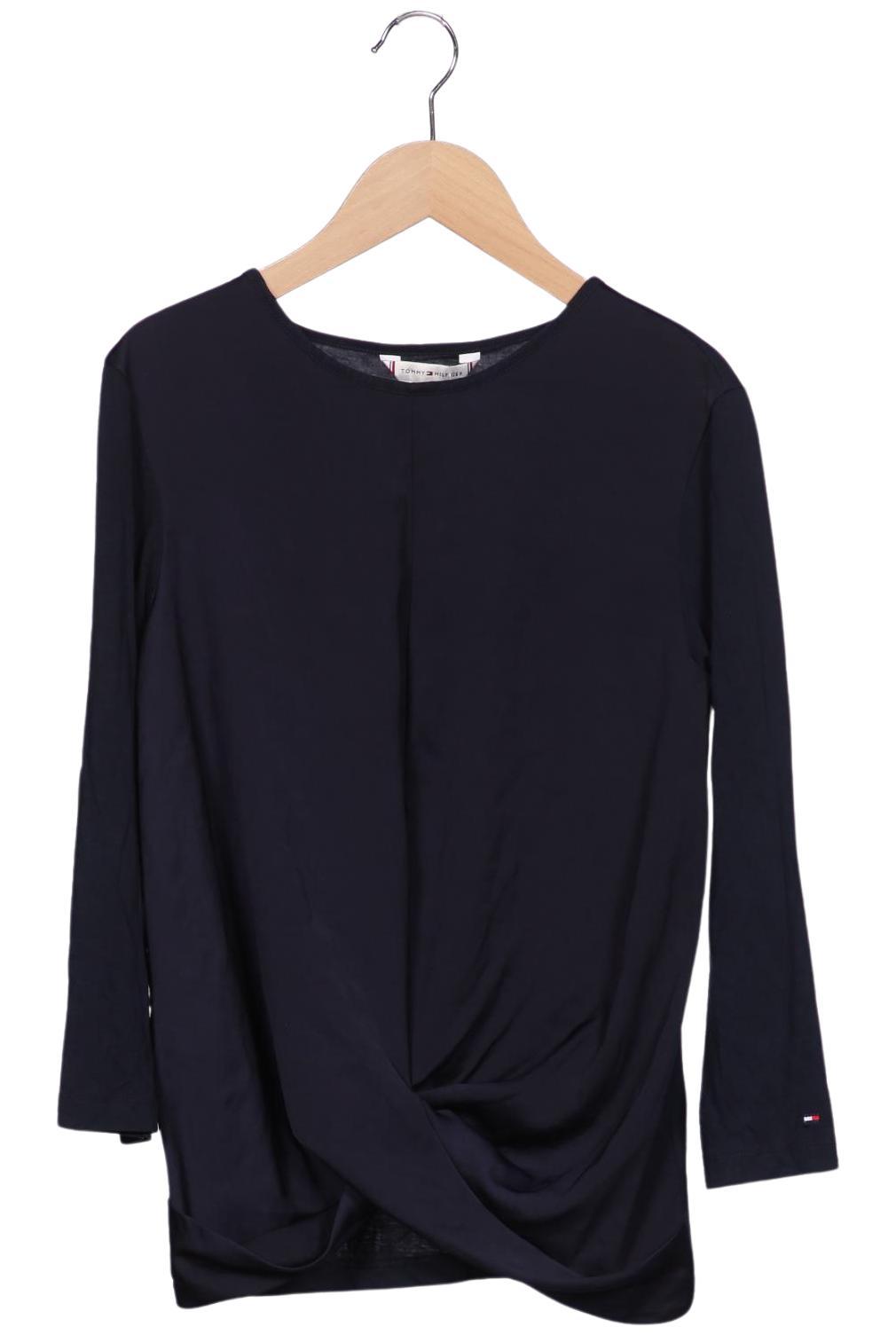 

Tommy Hilfiger Damen Langarmshirt, marineblau, Gr. 34