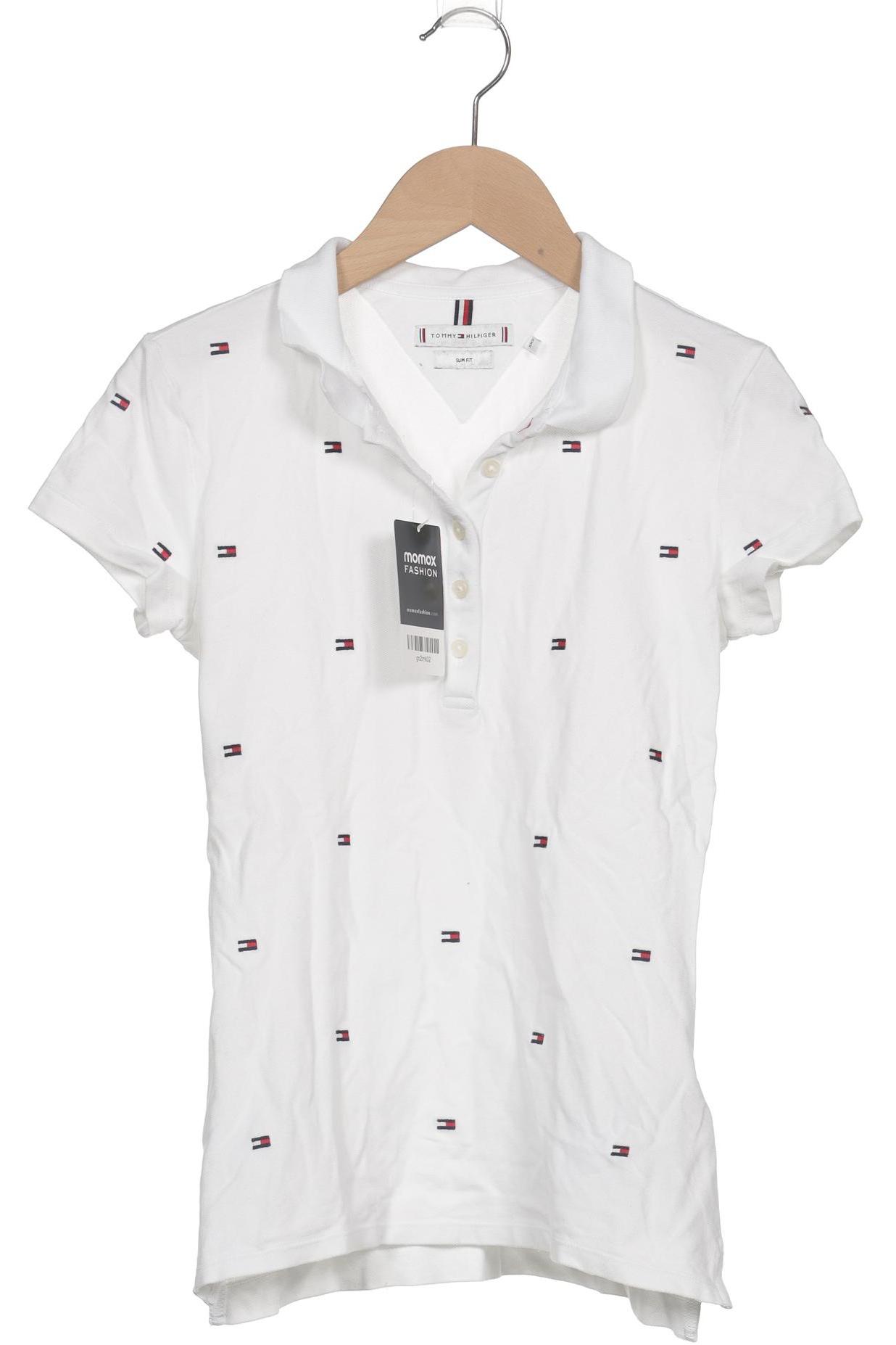 

Tommy Hilfiger Damen Poloshirt, weiß, Gr. 32