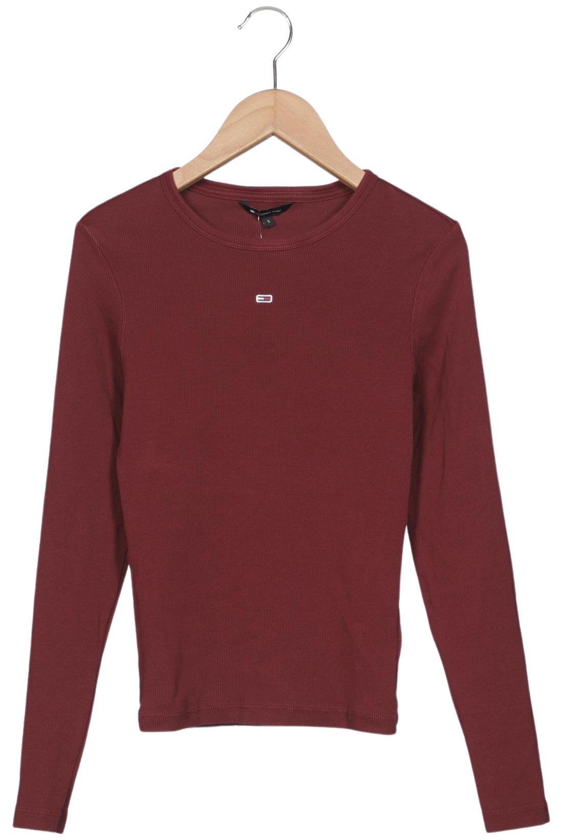 

Tommy Hilfiger Damen Langarmshirt, bordeaux, Gr. 36
