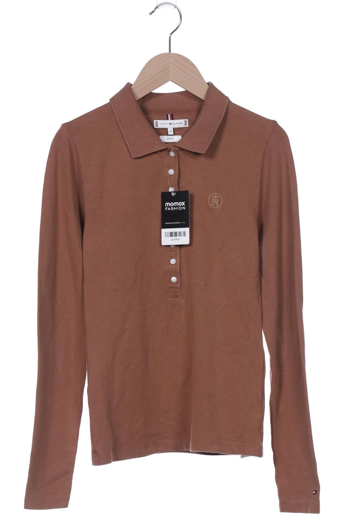 

Tommy Hilfiger Damen Poloshirt, braun, Gr. 34