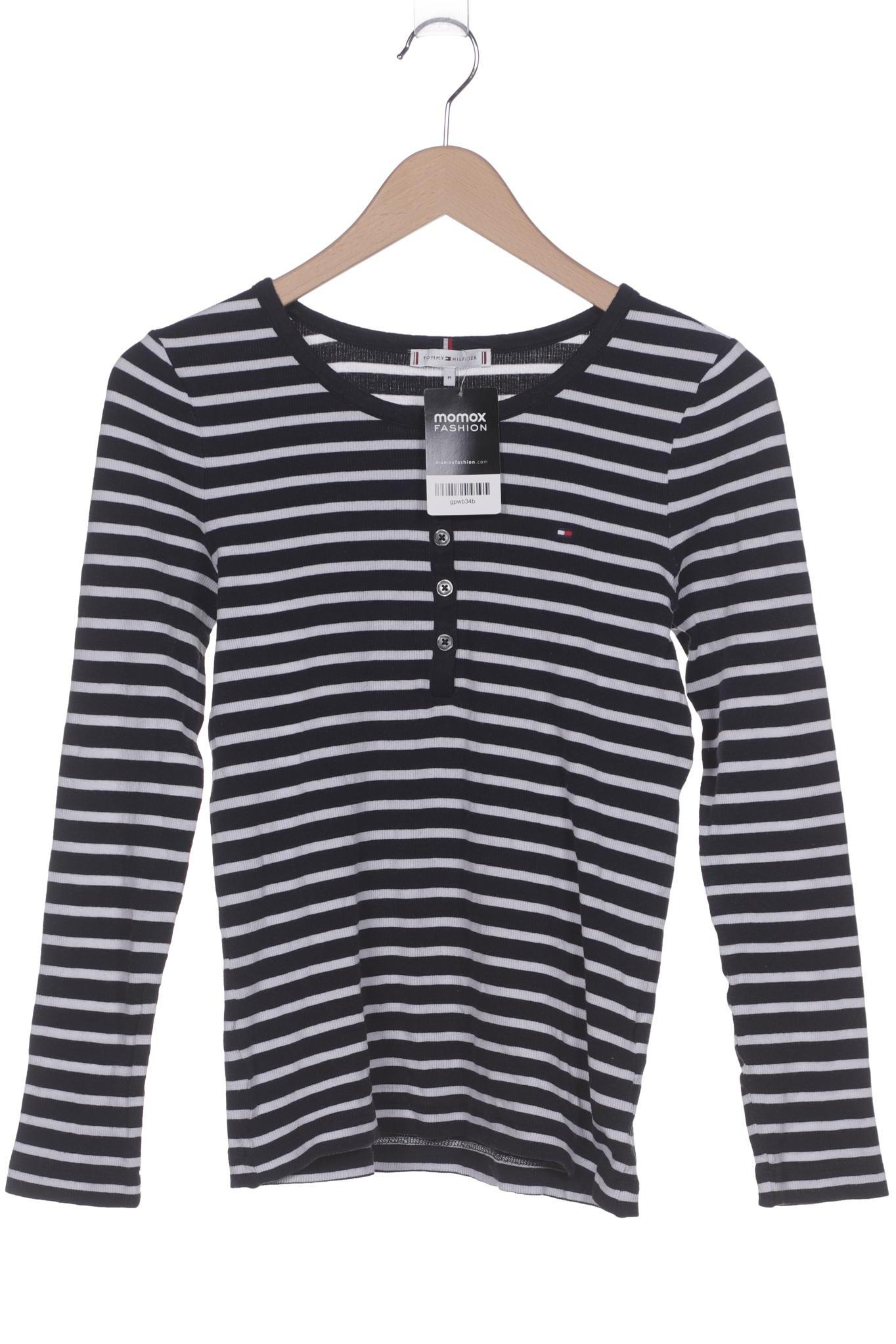 

Tommy Hilfiger Damen Langarmshirt, marineblau, Gr. 38