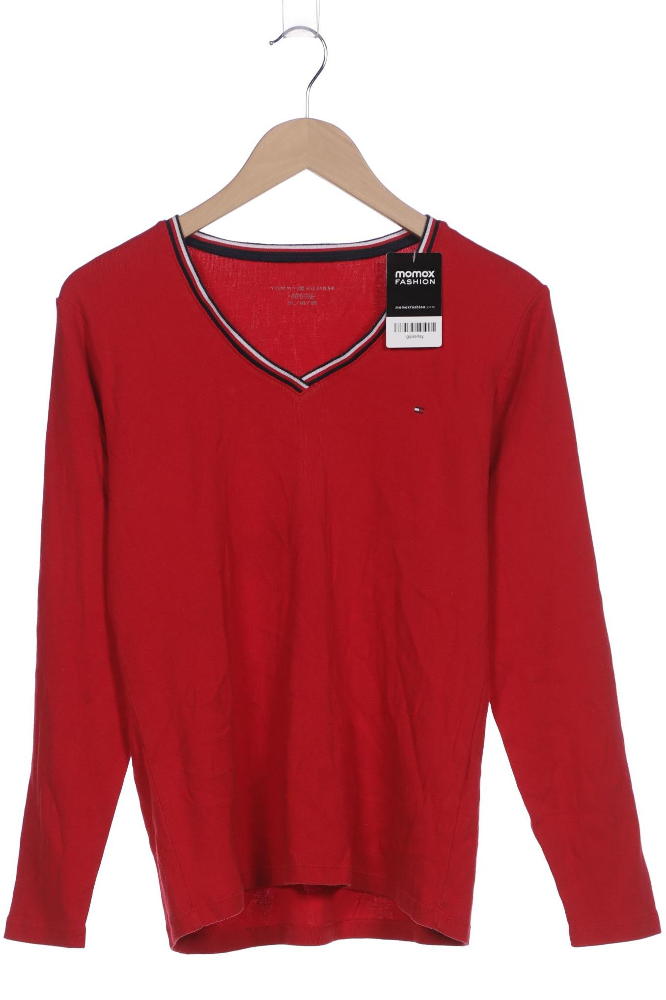 

Tommy Hilfiger Damen Langarmshirt, rot, Gr. 44