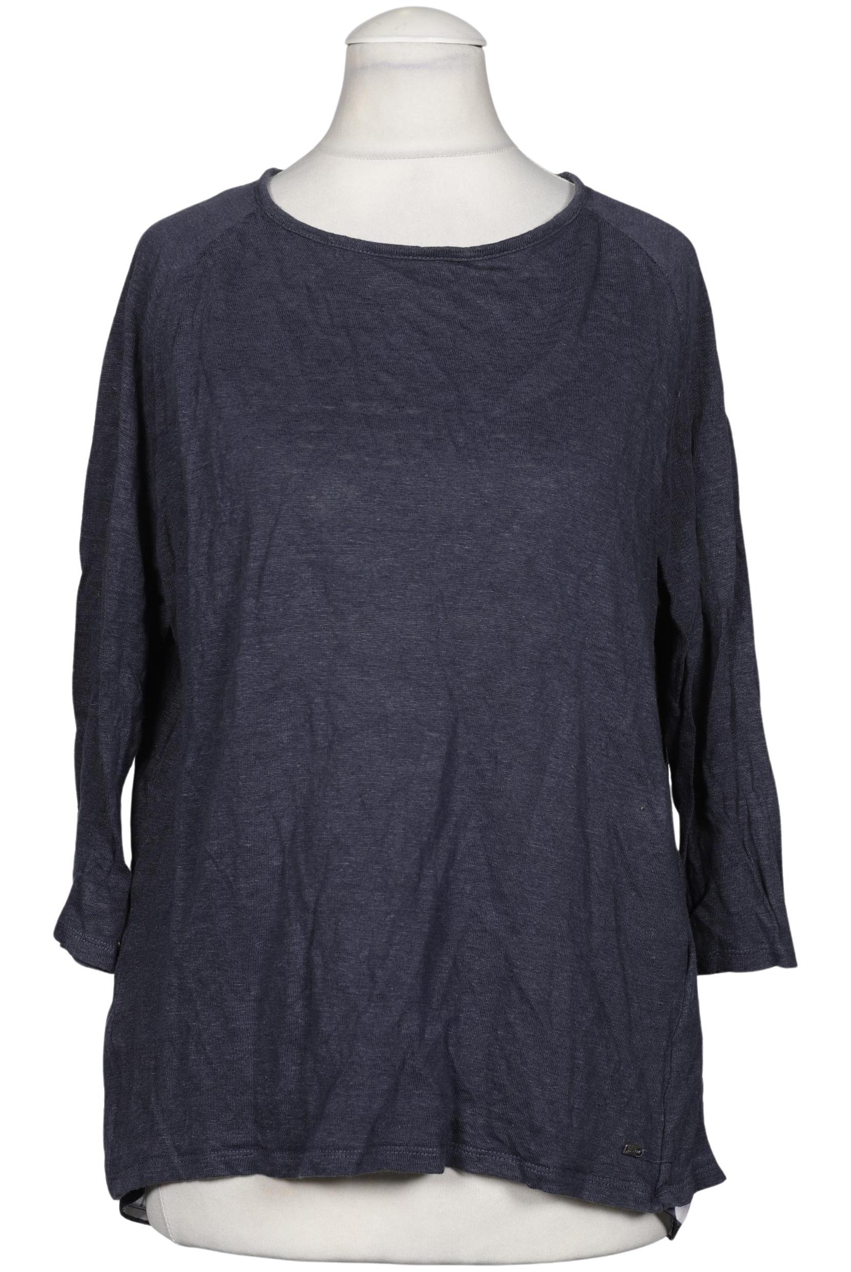 

Tommy Hilfiger Damen Langarmshirt, marineblau, Gr. 36