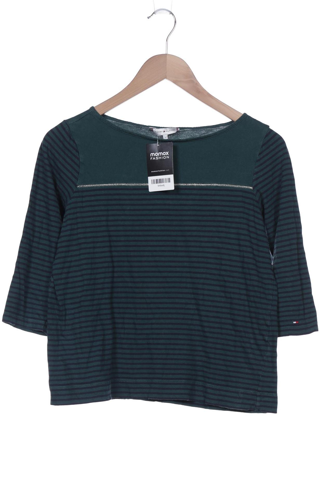 

Tommy Hilfiger Damen Langarmshirt, türkis, Gr. 36