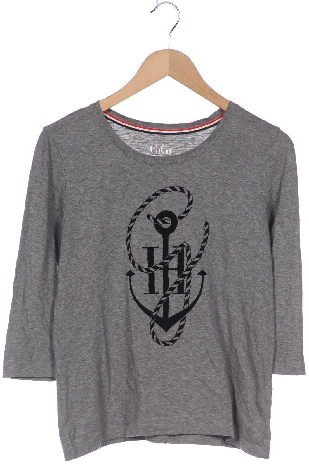 

Tommy Hilfiger Damen Langarmshirt, grau, Gr. 36