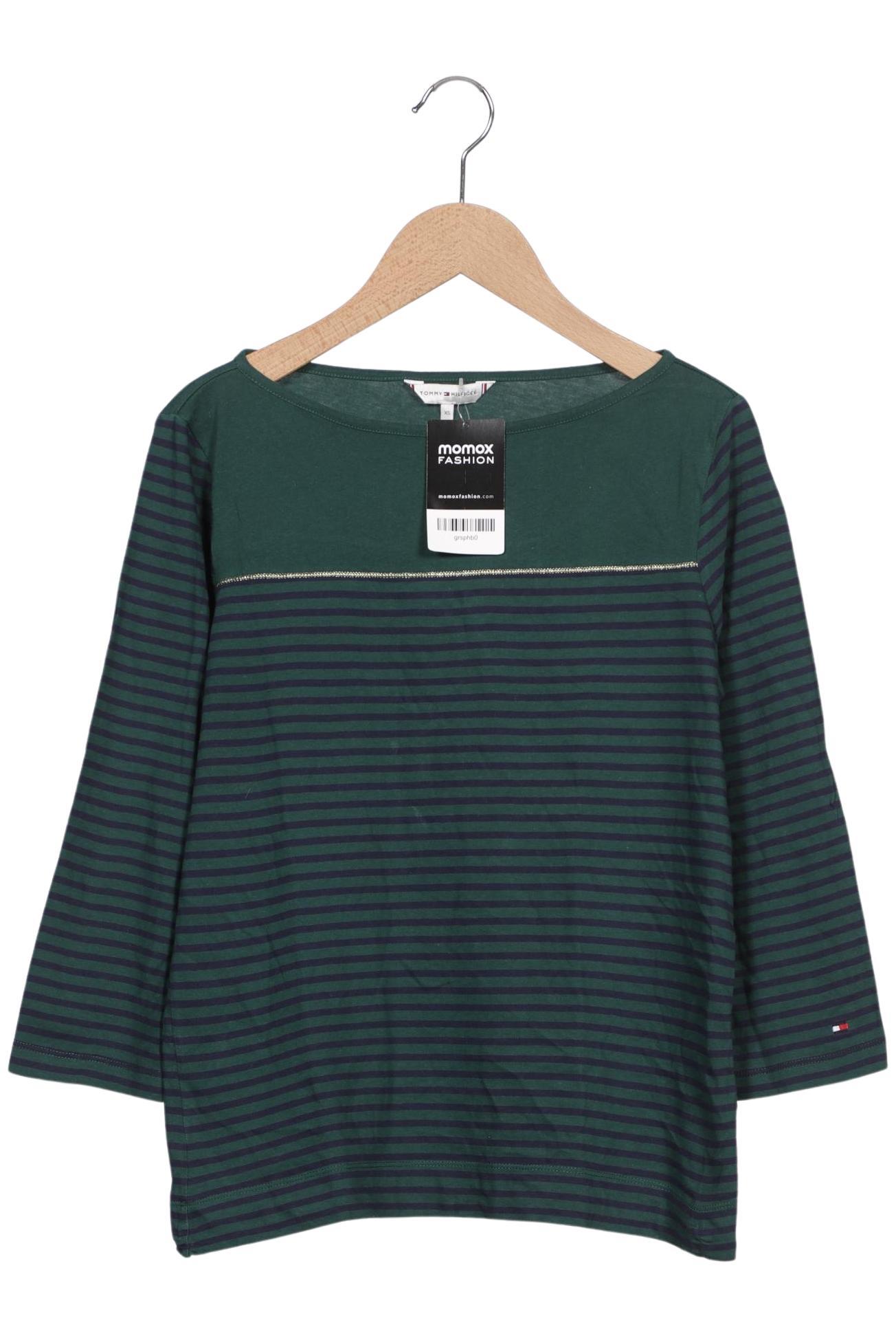 

Tommy Hilfiger Damen Langarmshirt, grün, Gr. 34