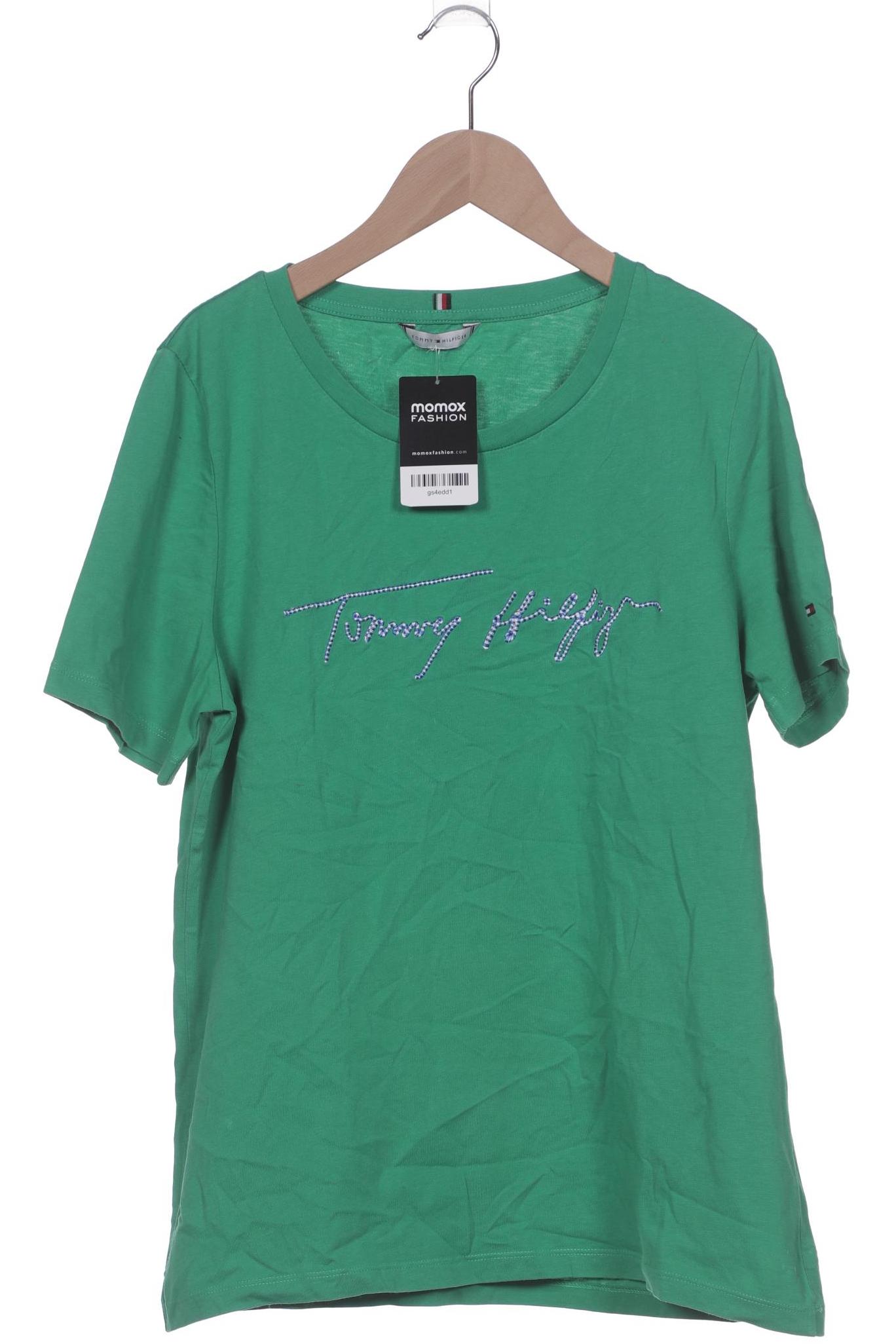 

Tommy Hilfiger Damen T-Shirt, grün, Gr. 38