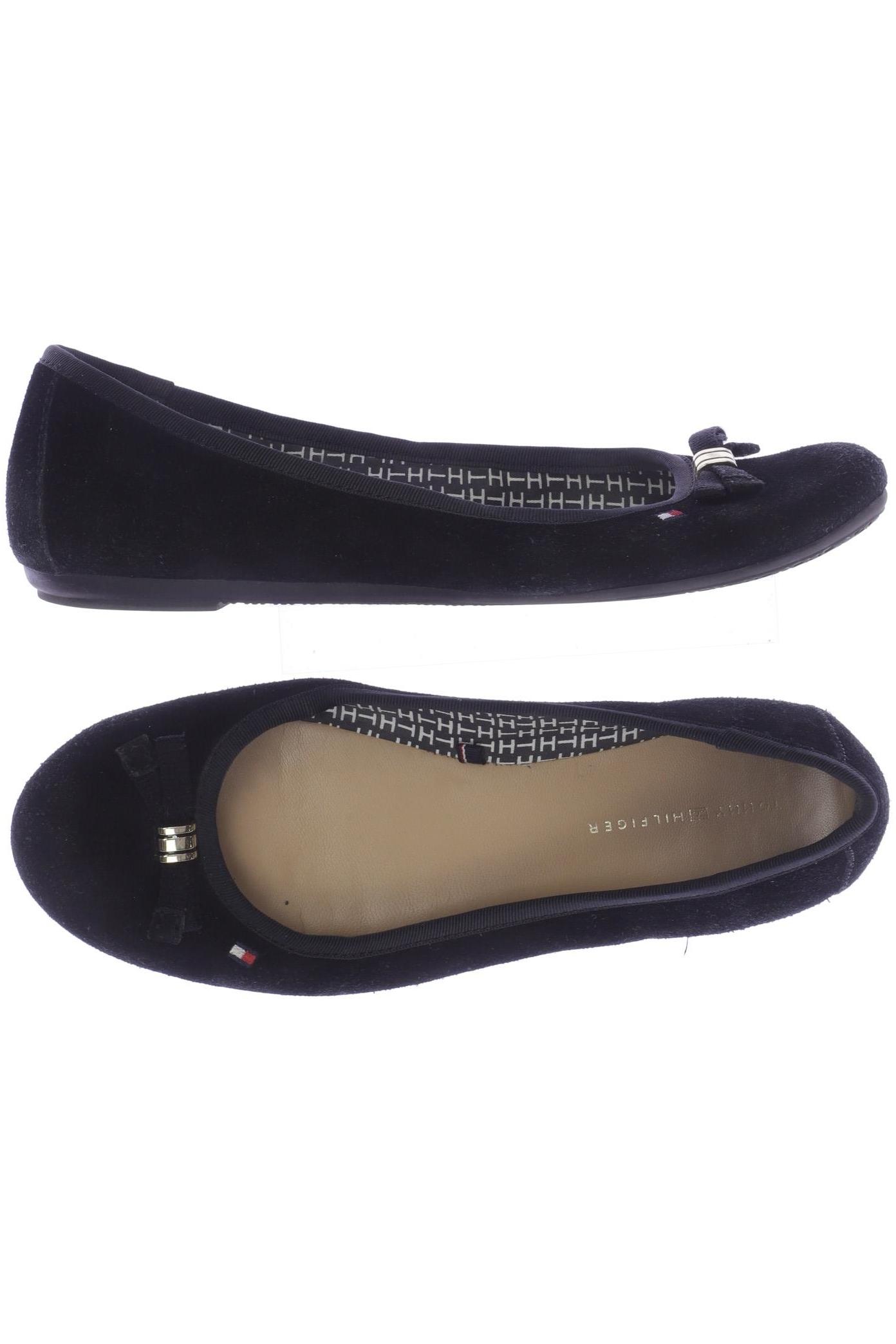 

Tommy Hilfiger Damen Ballerinas, schwarz, Gr. 38