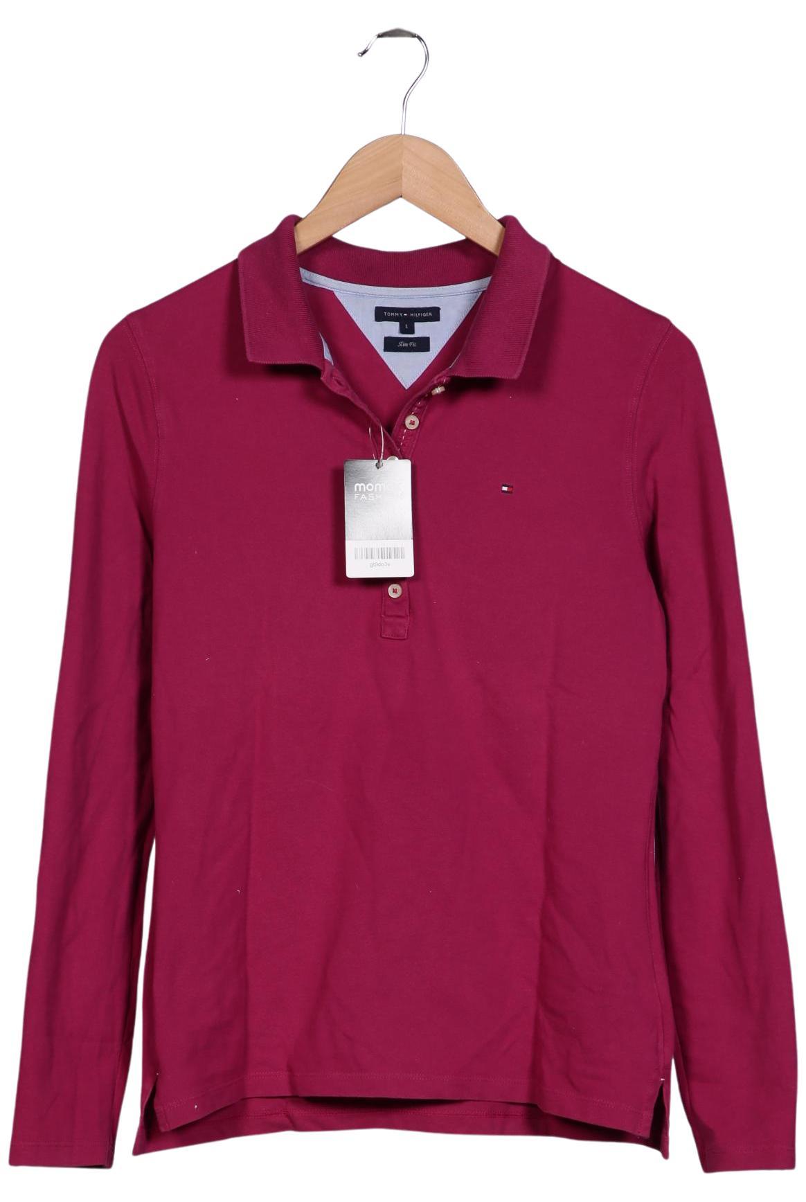 

Tommy Hilfiger Damen Langarmshirt, bordeaux, Gr. 42