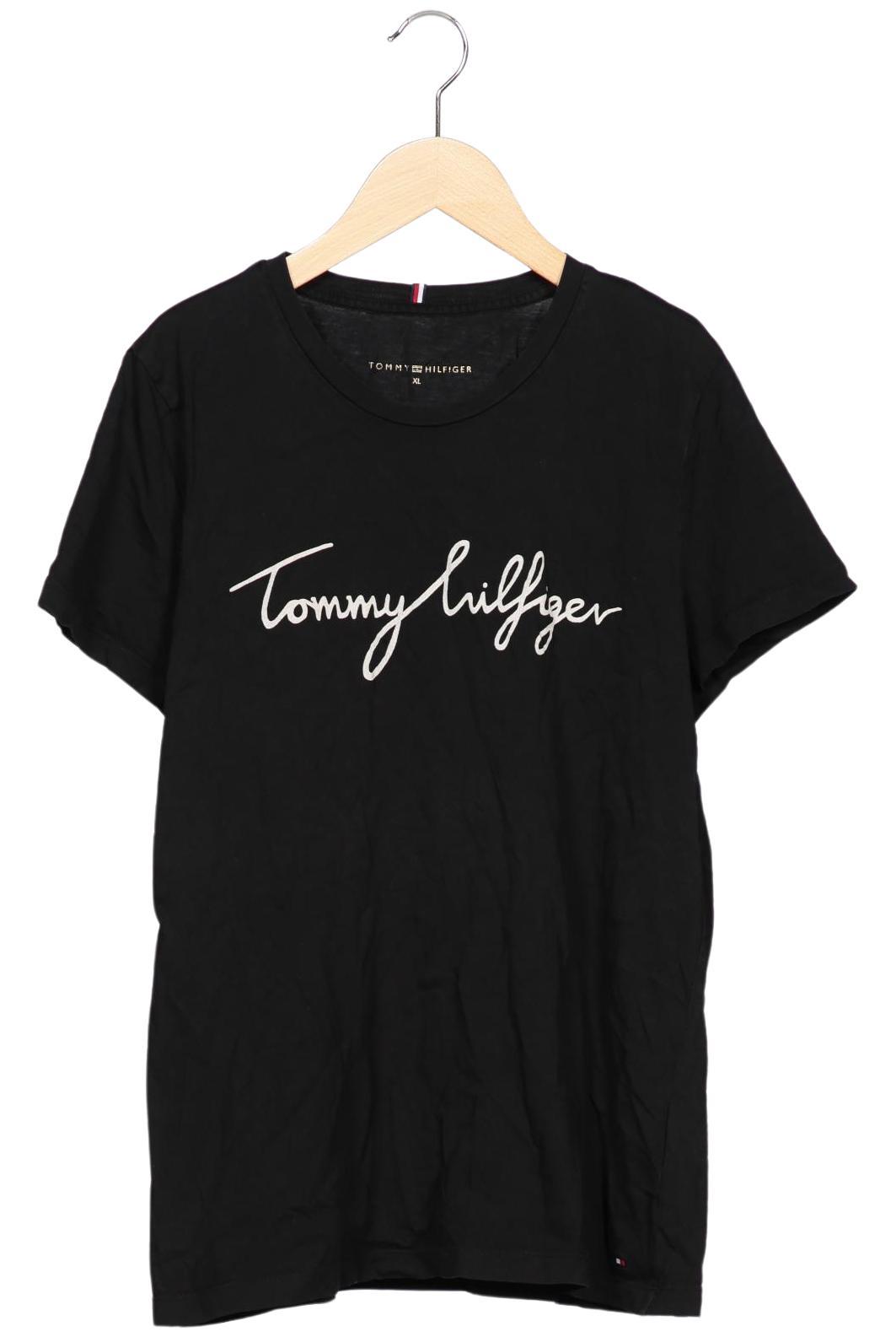 

Tommy Hilfiger Damen T-Shirt, schwarz, Gr. 44