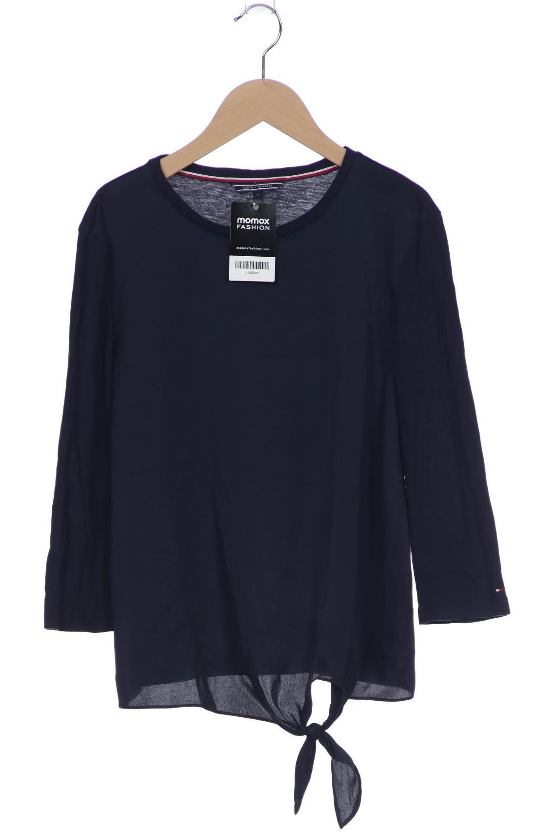 

Tommy Hilfiger Damen Langarmshirt, marineblau, Gr. 36