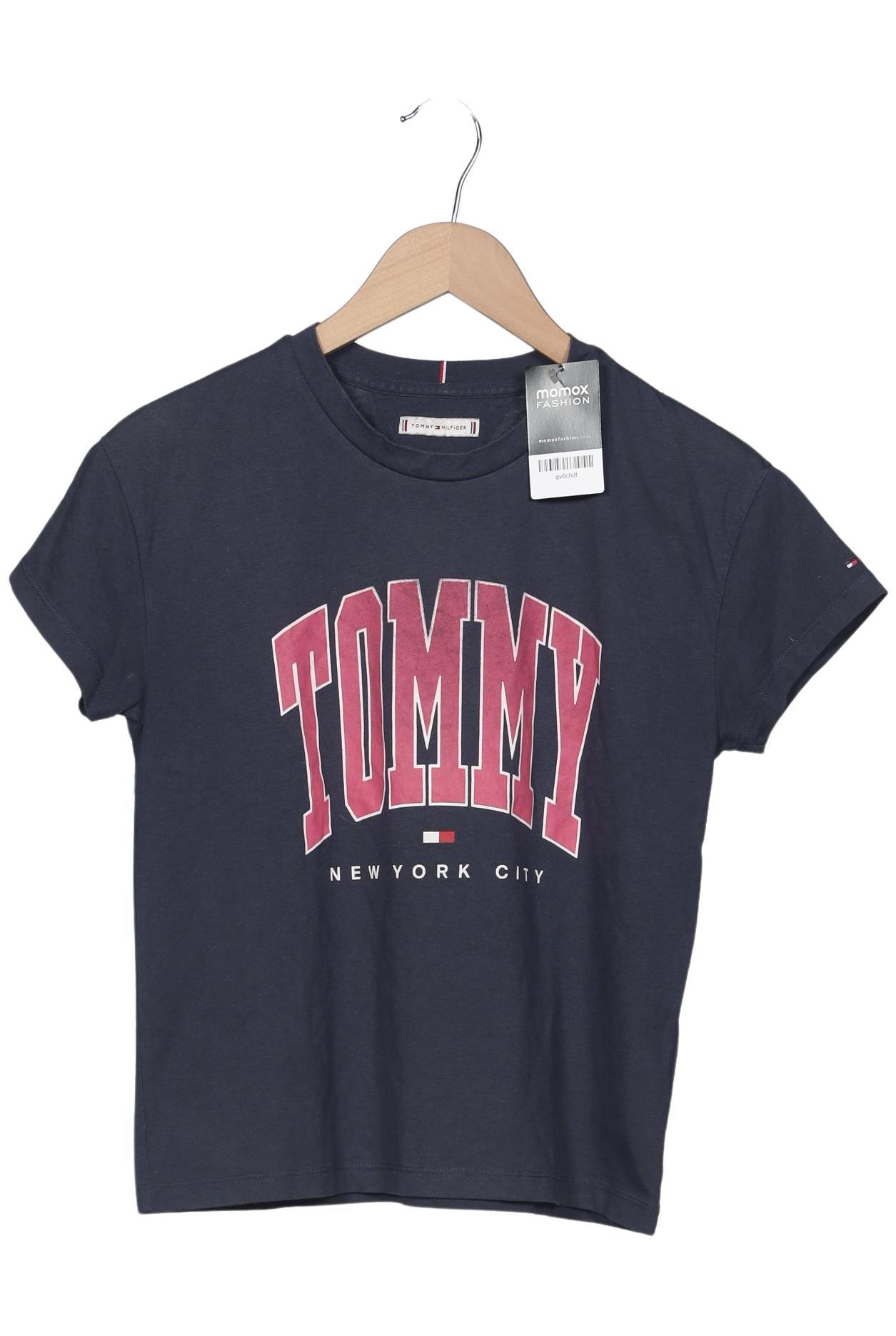 

Tommy Hilfiger Damen T-Shirt, marineblau, Gr. 38