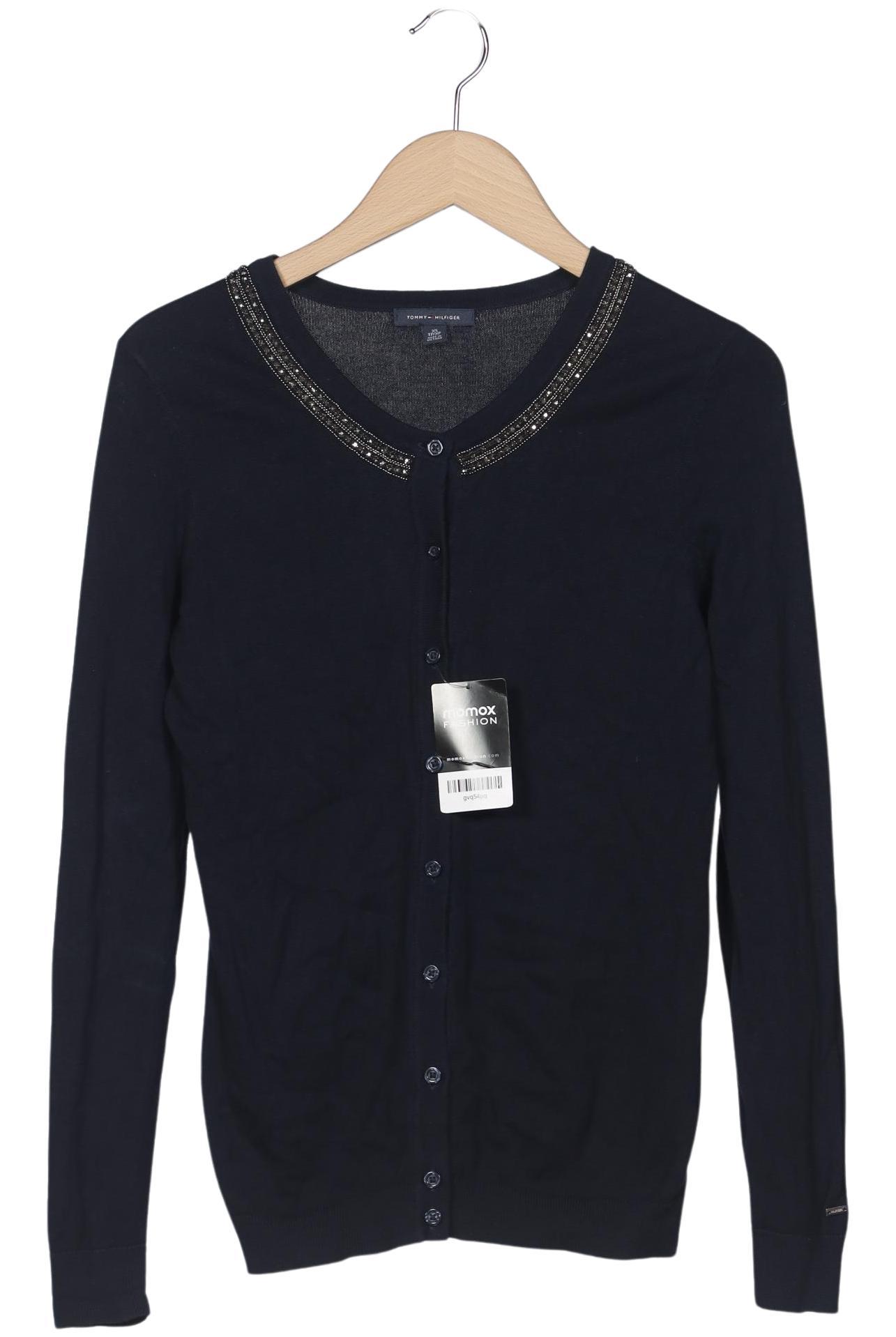 

Tommy Hilfiger Damen Strickjacke, marineblau, Gr. 34