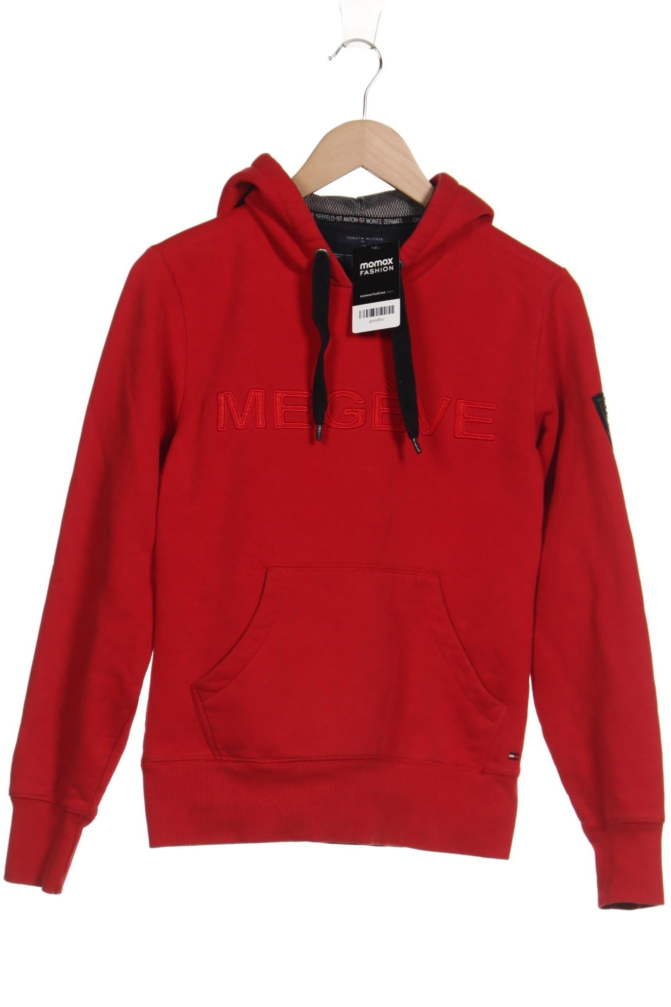 

Tommy Hilfiger Damen Kapuzenpullover, rot, Gr. 38