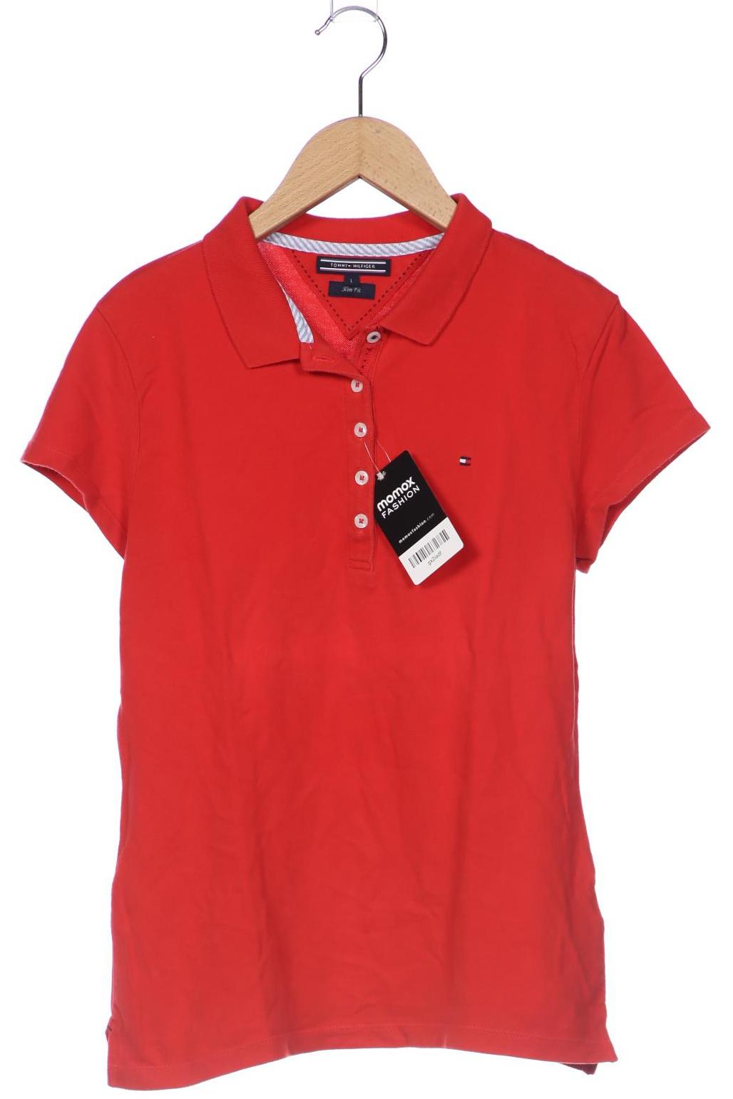 

Tommy Hilfiger Damen Poloshirt, rot, Gr. 42