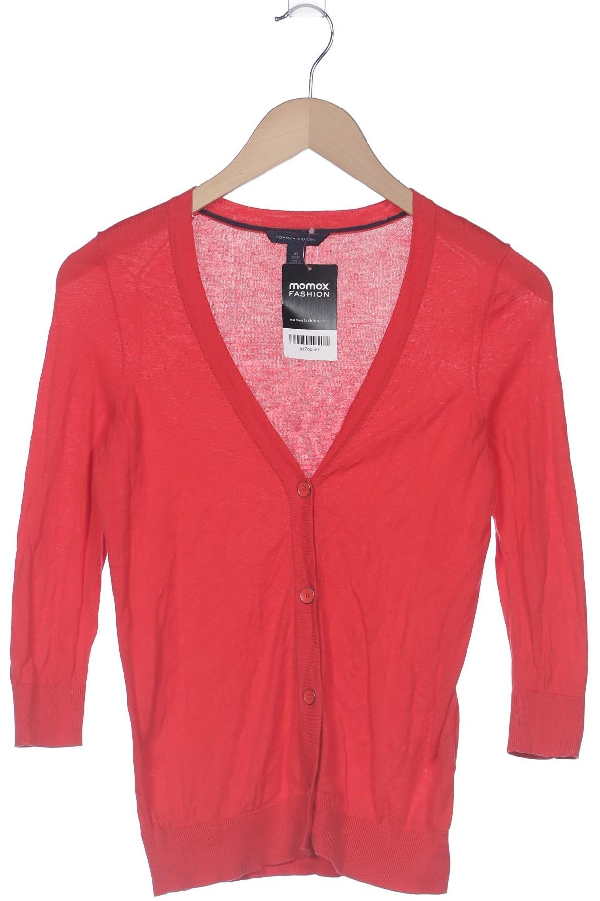 

Tommy Hilfiger Damen Strickjacke, rot, Gr. 34